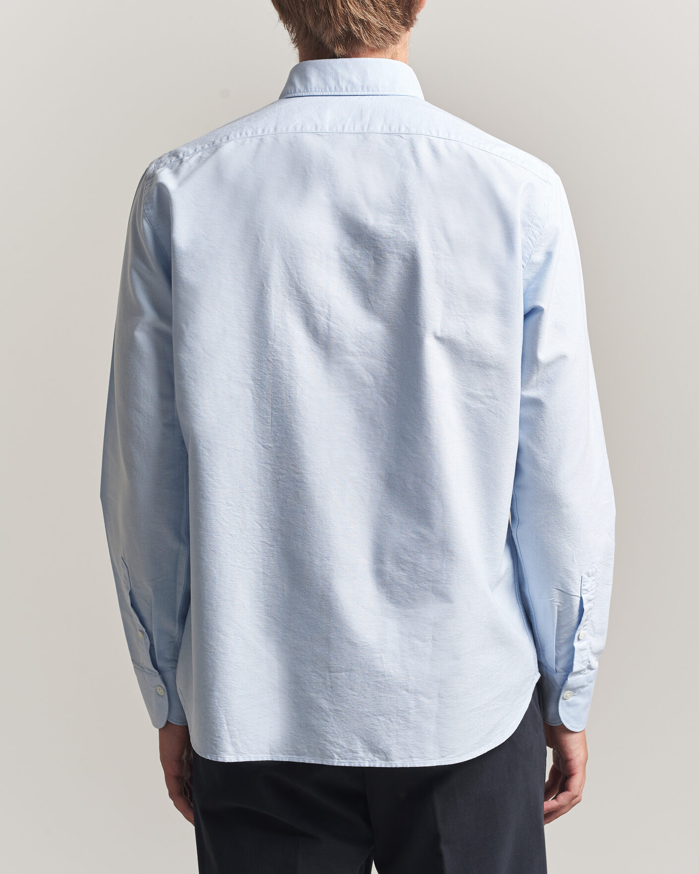 Men | Shirts | Grigio | Oxford Button Down Shirt Light Blue