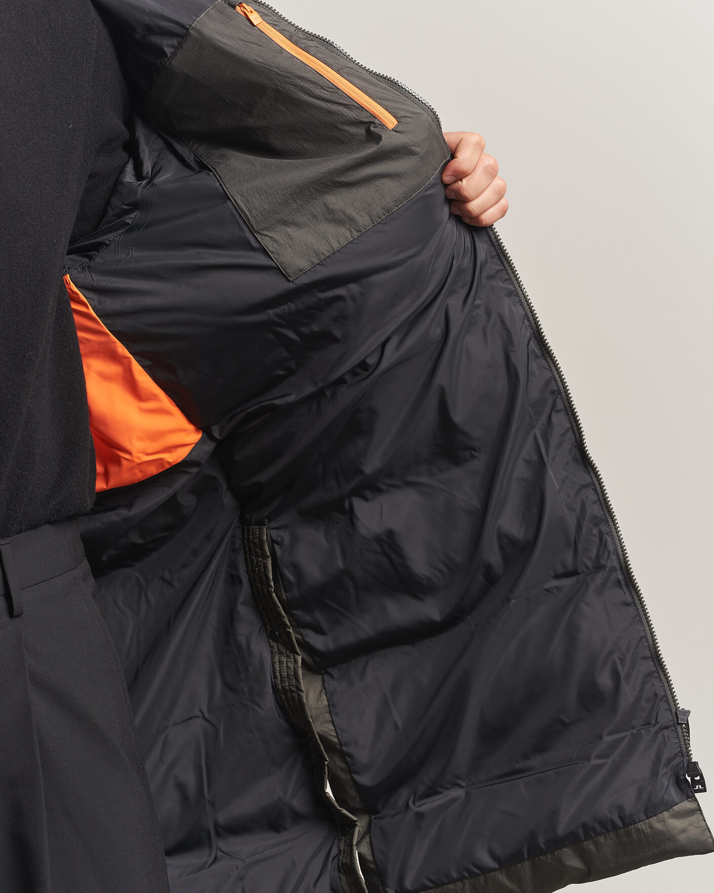 Men | Coats & Jackets | J.Lindeberg | Creek Crinkle Down Parka Chimera