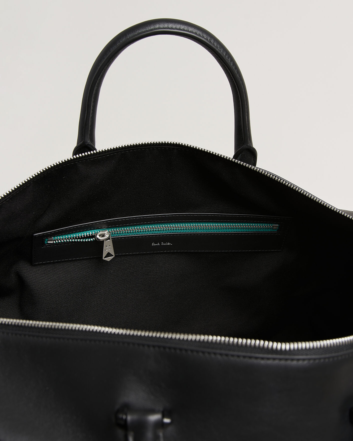 Men | Bags | Paul Smith | Leather Holdall Black