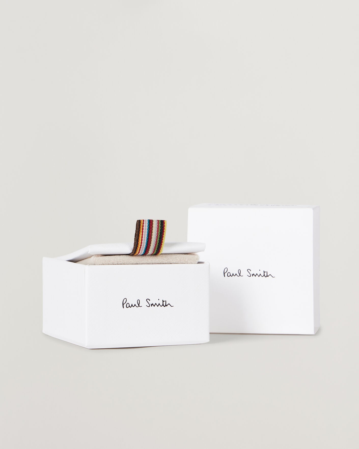 Men | Cufflinks | Paul Smith | Tape Cufflink Silver