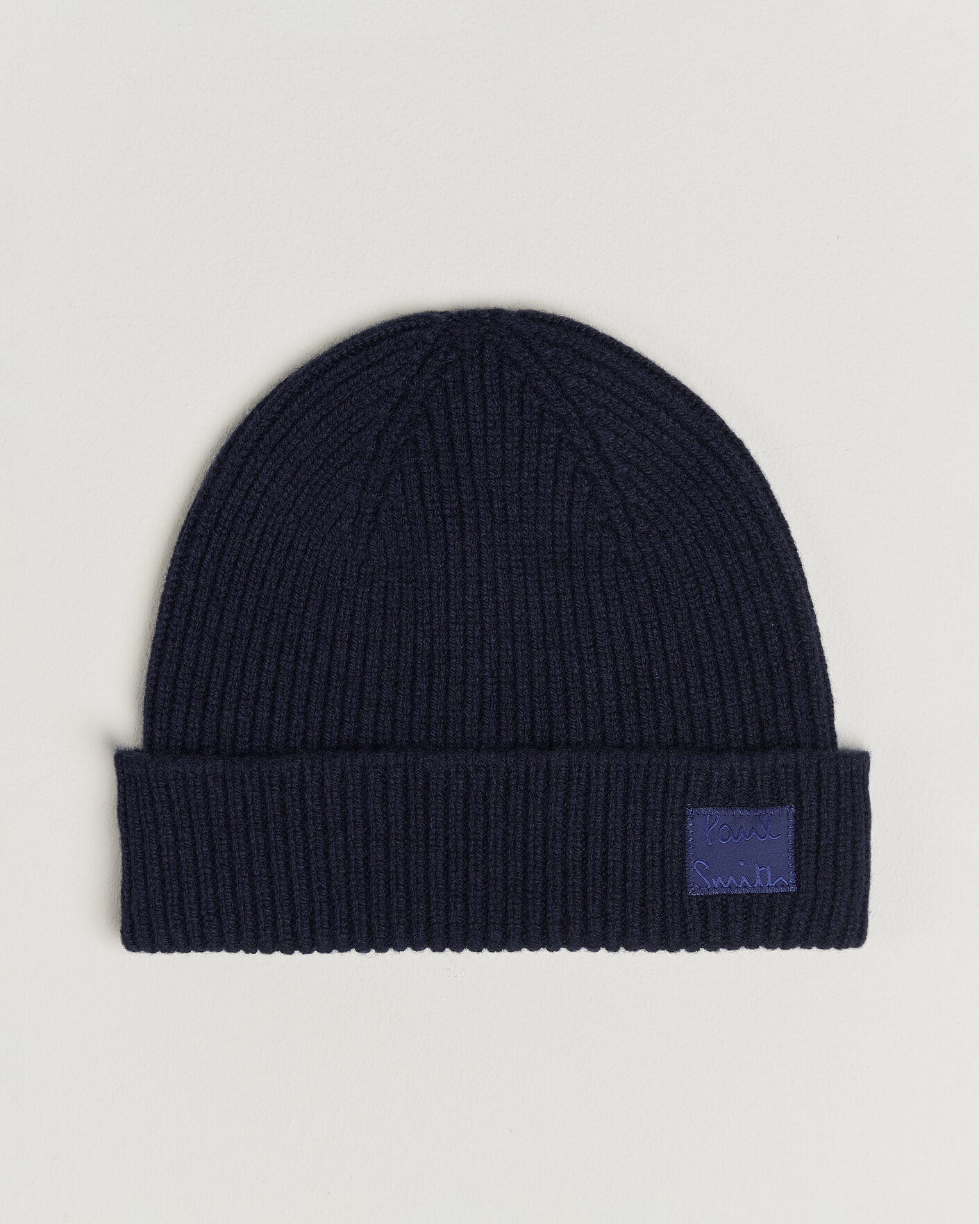 Men | Beanies | Paul Smith | Cashmere Beanie Navy