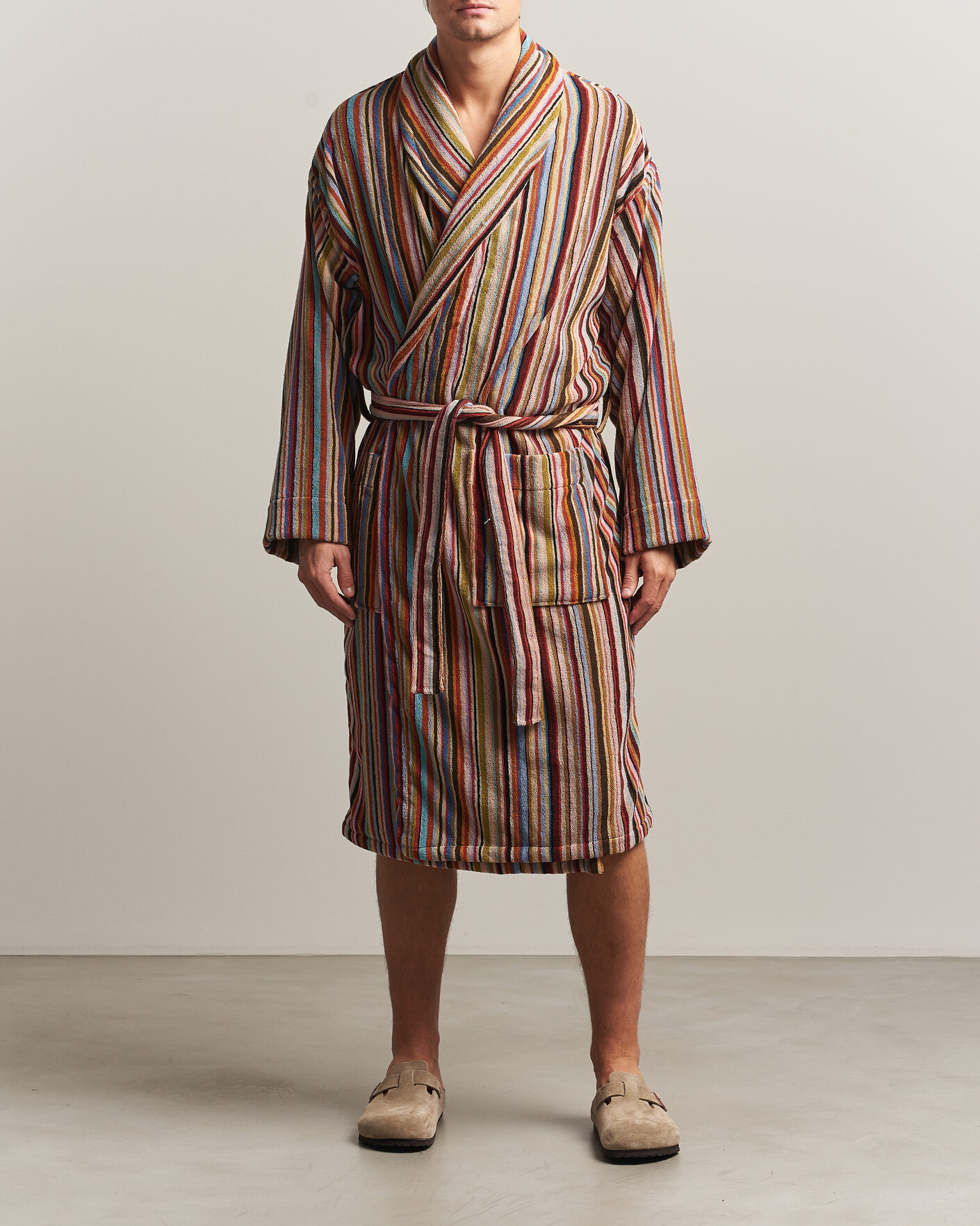 Men | Pyjamas & Robes | Paul Smith | Signature Stripe Robe Multi