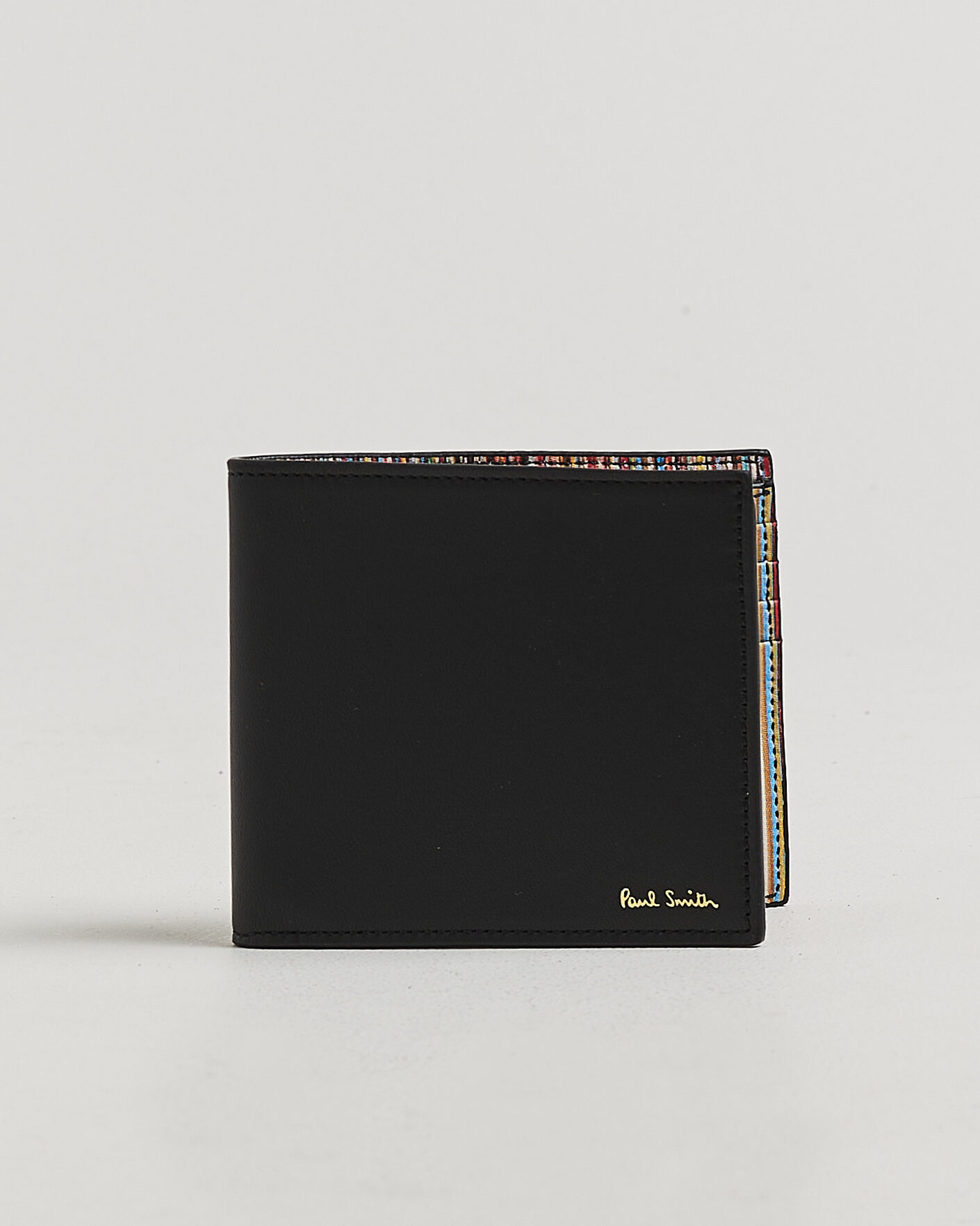 Men | Wallets | Paul Smith | Signature Stripe Billfold Black