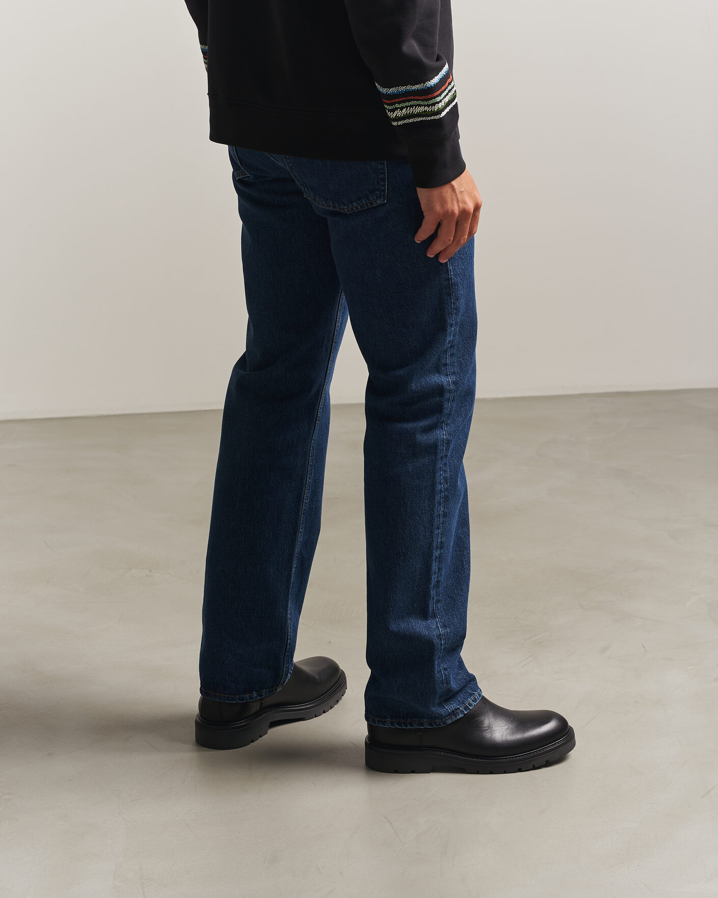 Men | Boots | PS Paul Smith | Xenon Leather Chelsea Boot Black