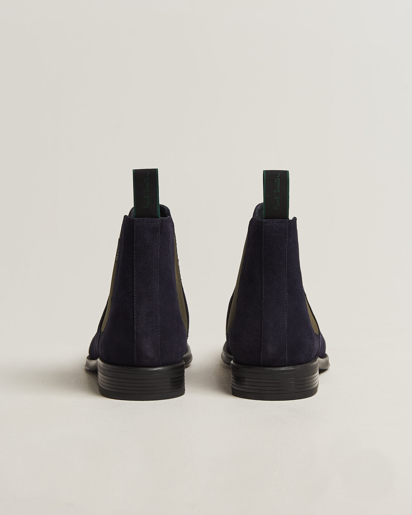 Men | Boots | PS Paul Smith | Augustus Suede Chelsea Boot Dark Navy