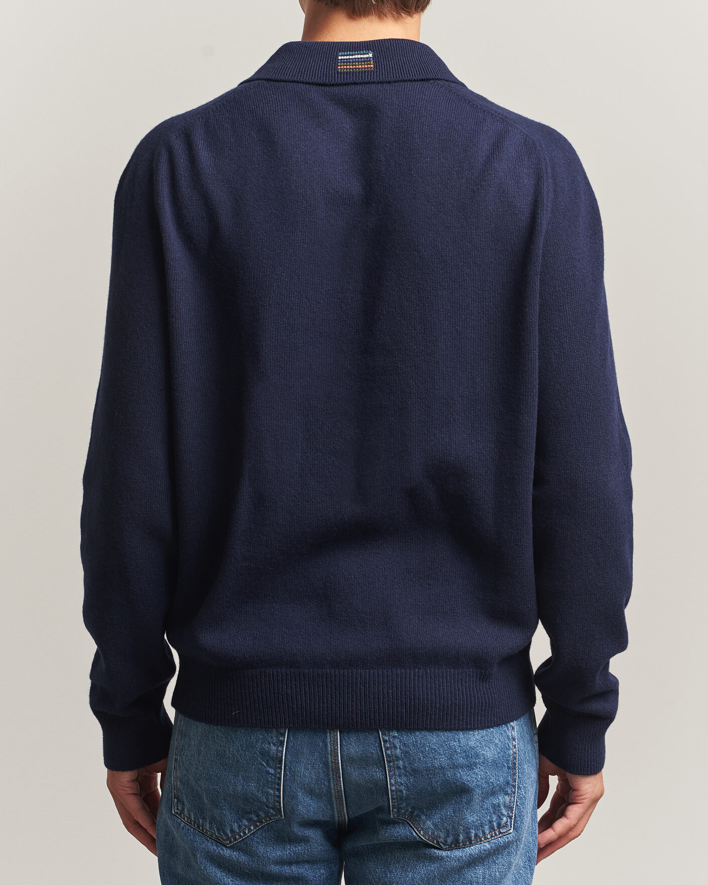 Men | Sweaters & Knitwear | PS Paul Smith | Wool Knitted Polo Navy
