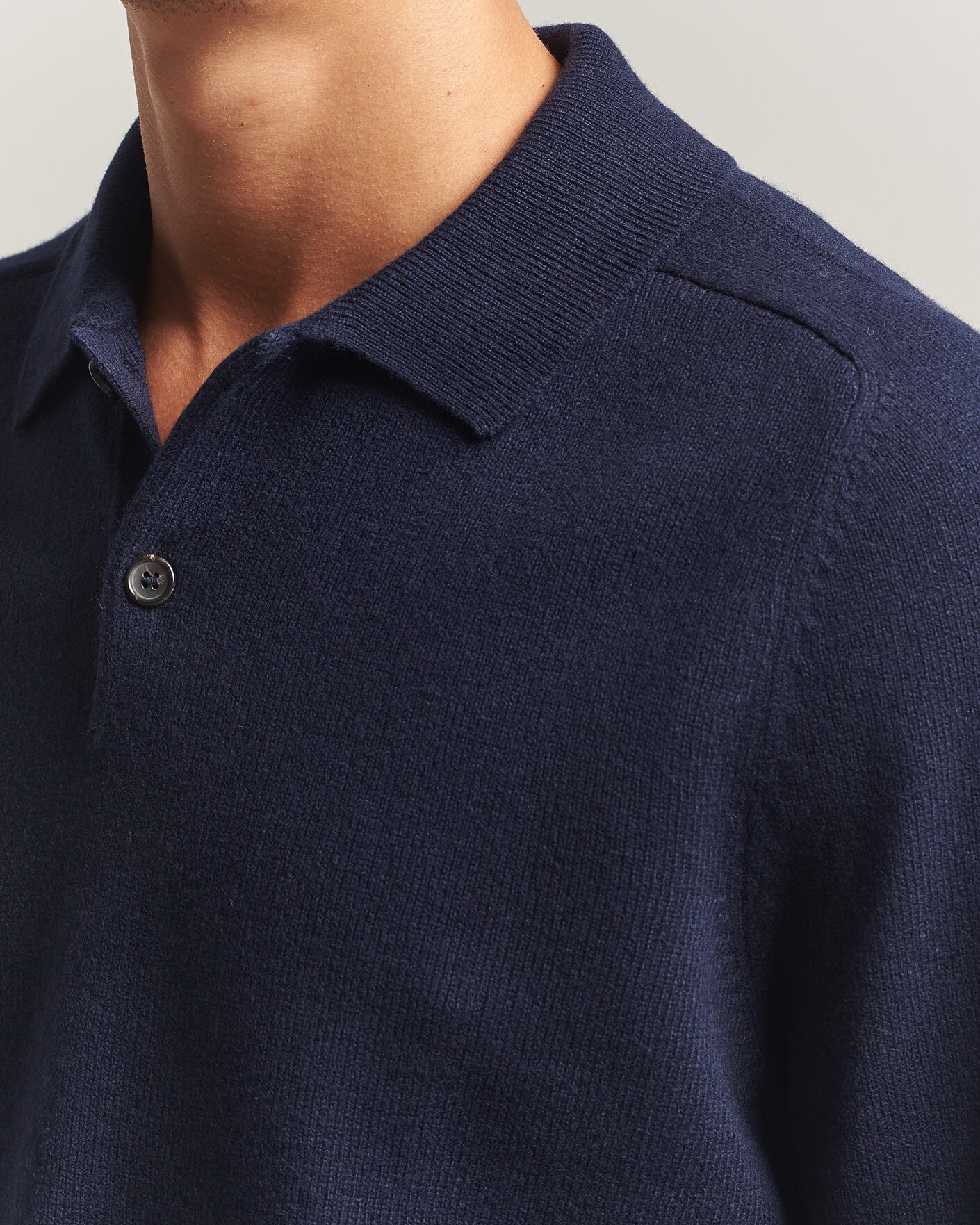 Men | Sweaters & Knitwear | PS Paul Smith | Wool Knitted Polo Navy