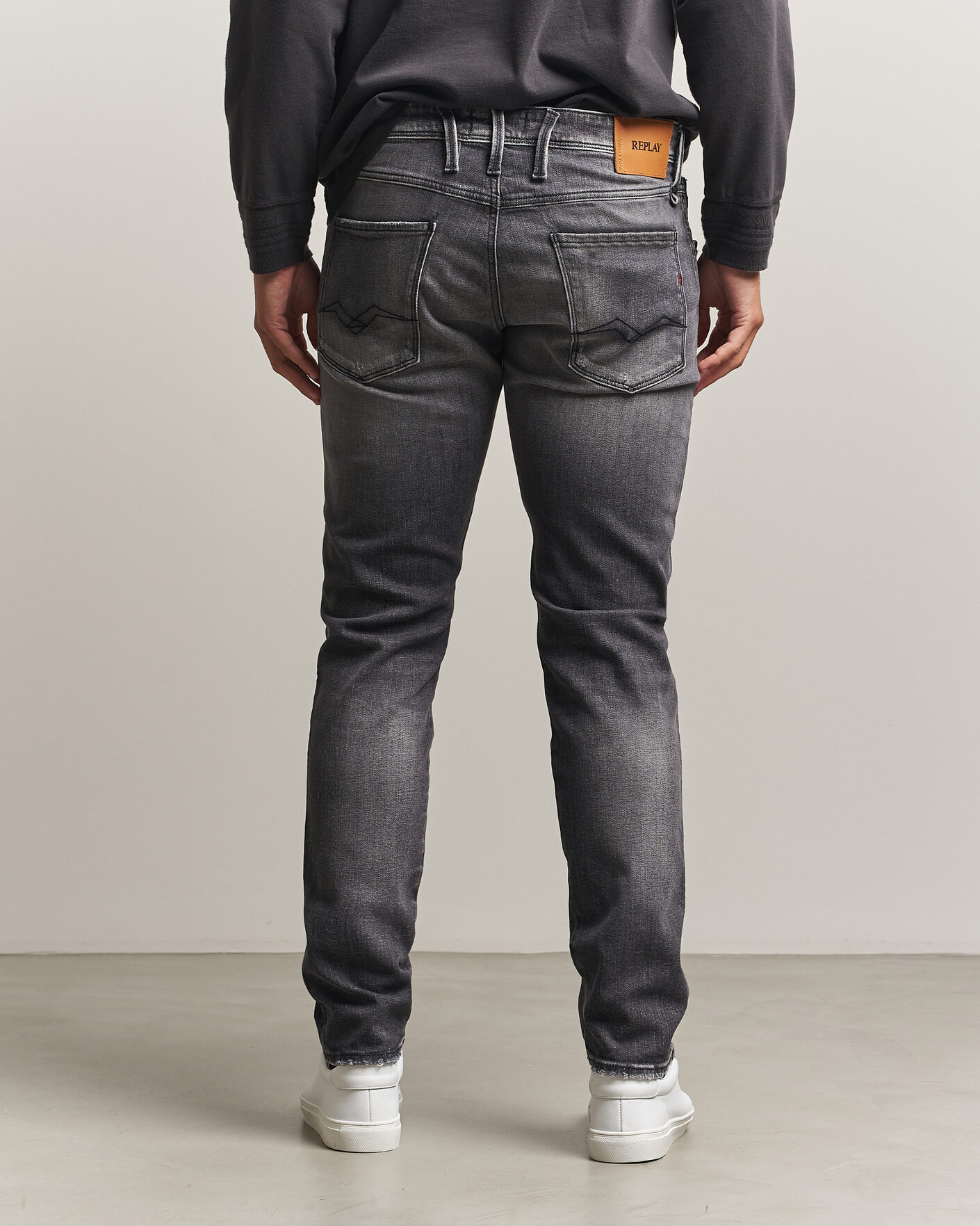 Men | Jeans | Replay | Anbass 5 Years Wash Jeans Dark Grey