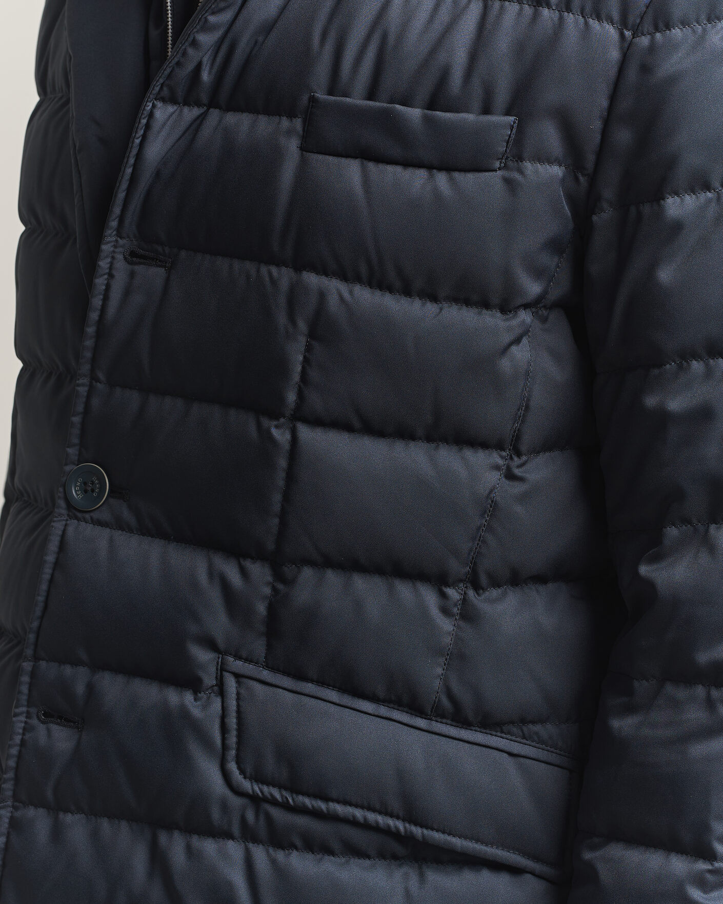Men | Coats & Jackets | Herno | Nylon Down Blazer Navy