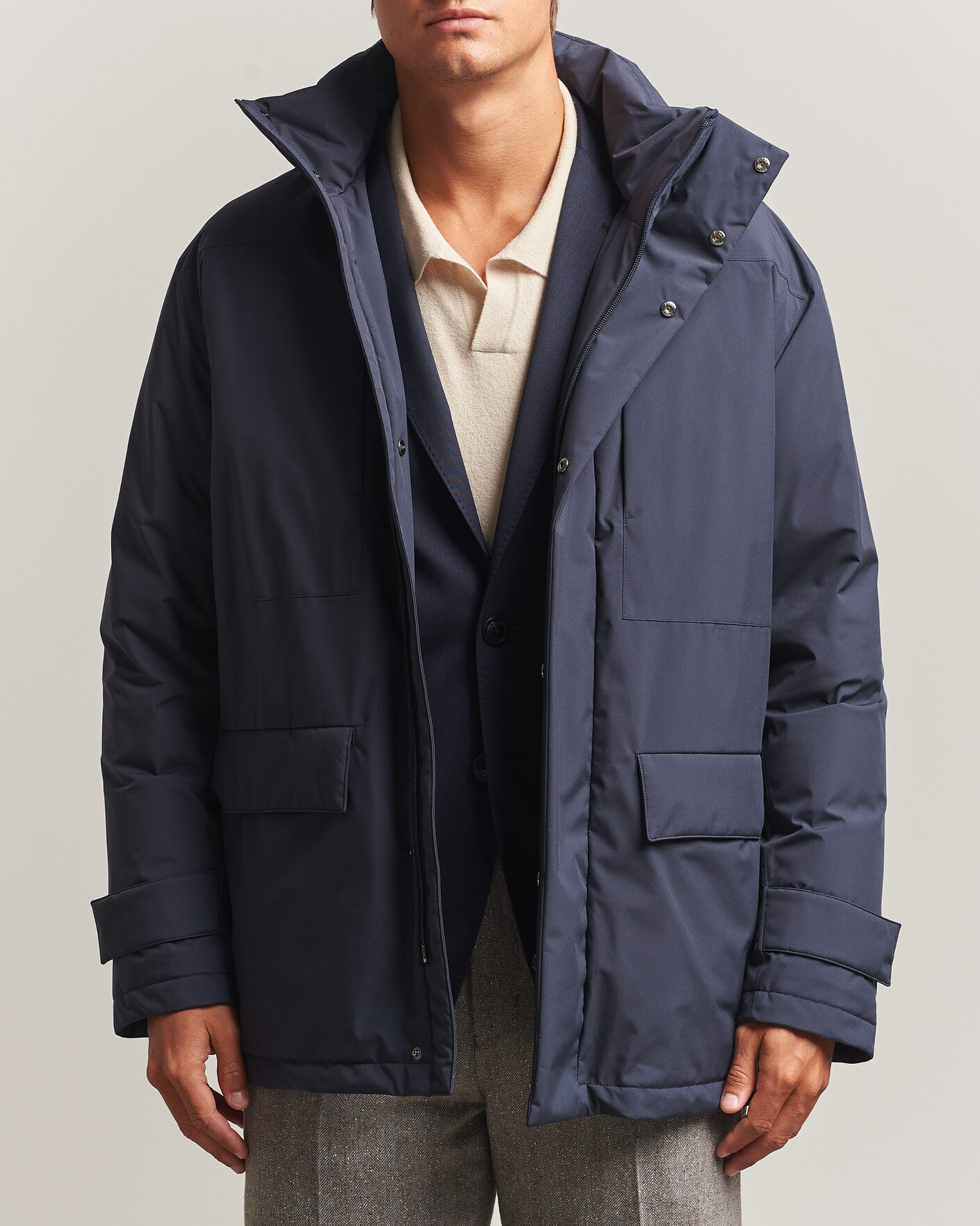 Canada Goose Lodge Hoody Atlantic Navy at CareOfCarl.com