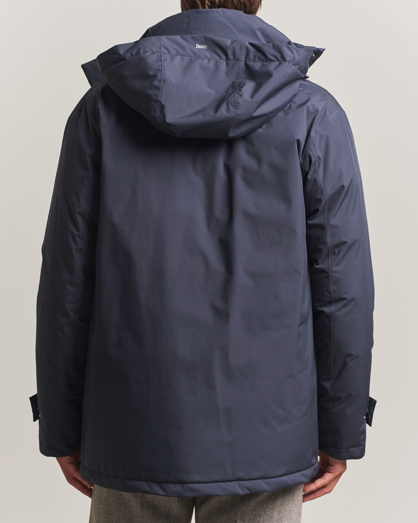 Men | Coats & Jackets | Herno | Waterproof Down Coat Navy