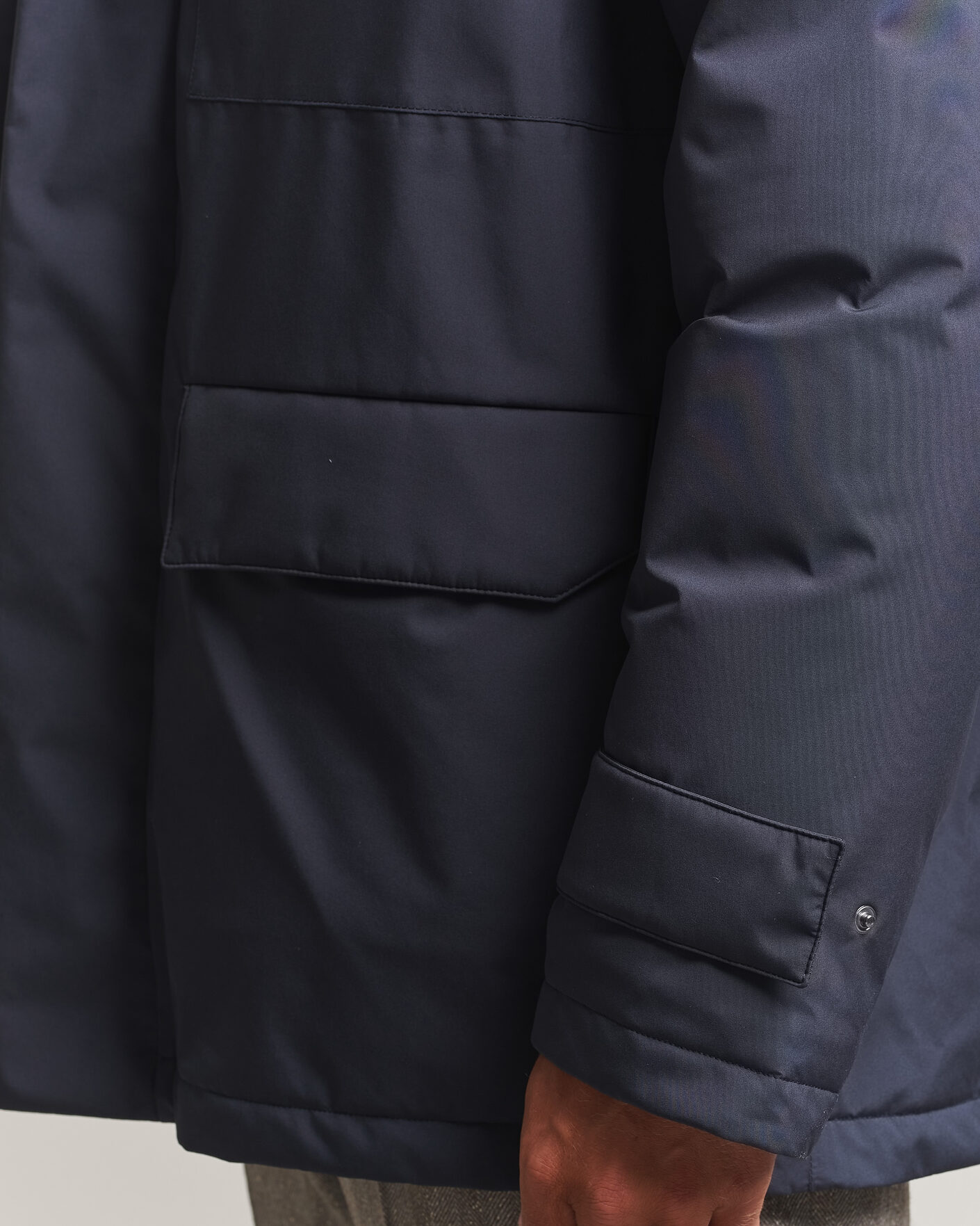 Men | Coats & Jackets | Herno | Waterproof Down Coat Navy