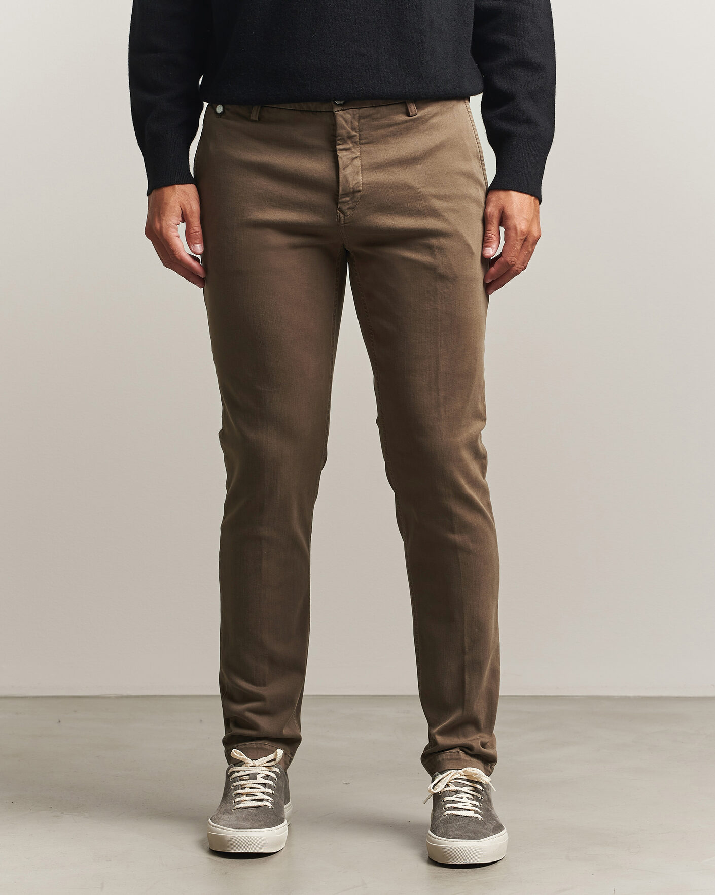 Men | Trousers | Replay | Benni Hyperflex X-Lite Chinos Brown