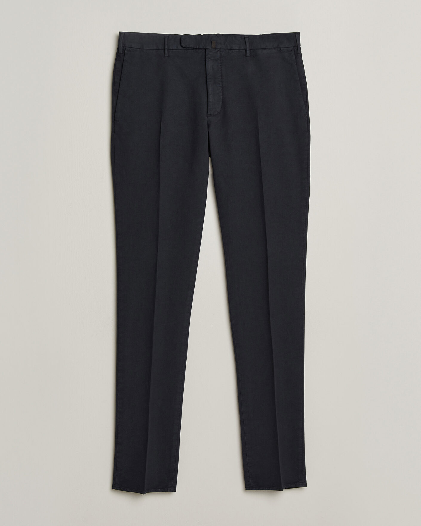 Men | Trousers | Incotex | Slim Fit Soft Cotton Stretch Chinos Navy