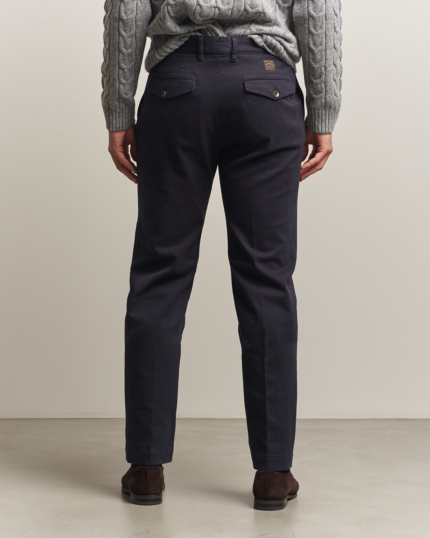 Men | Trousers | Incotex | Regular Fit Cover Chinos Navy
