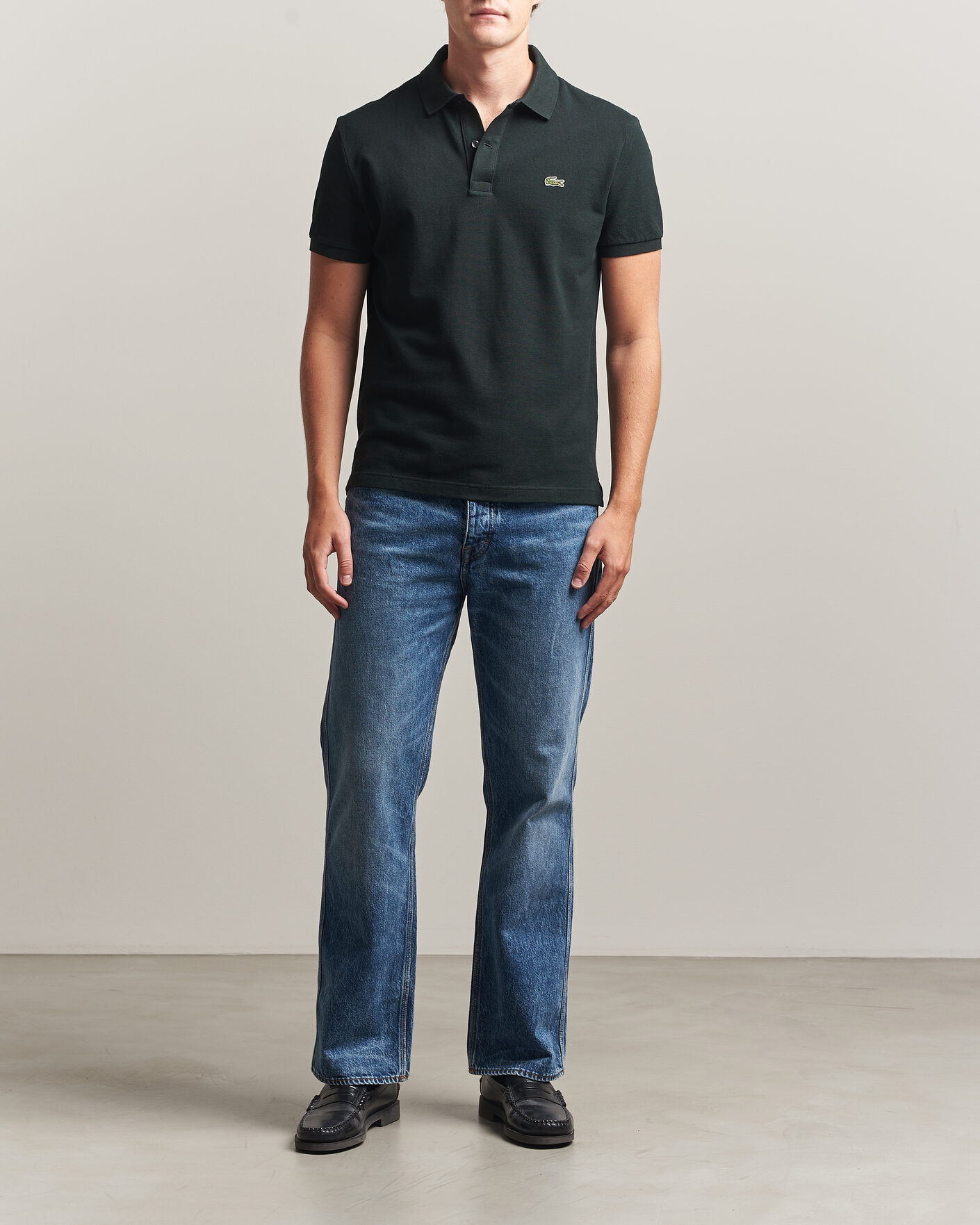 Men | Polo Shirts | Lacoste | Slim Fit Polo Piké Dark Varech