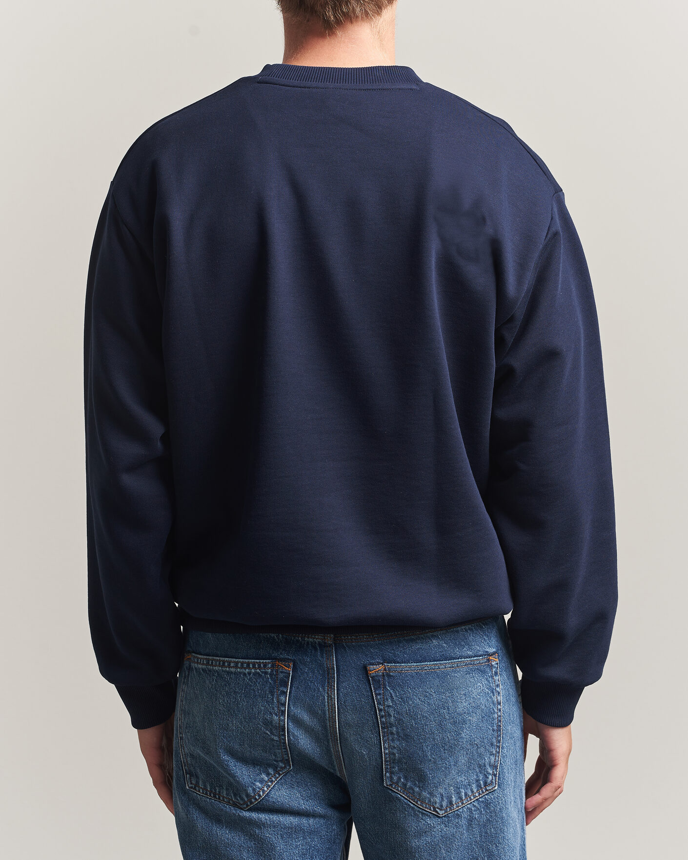 Men | Sweaters & Knitwear | Lacoste | Crew Neck Sweatshirt Navy Blue