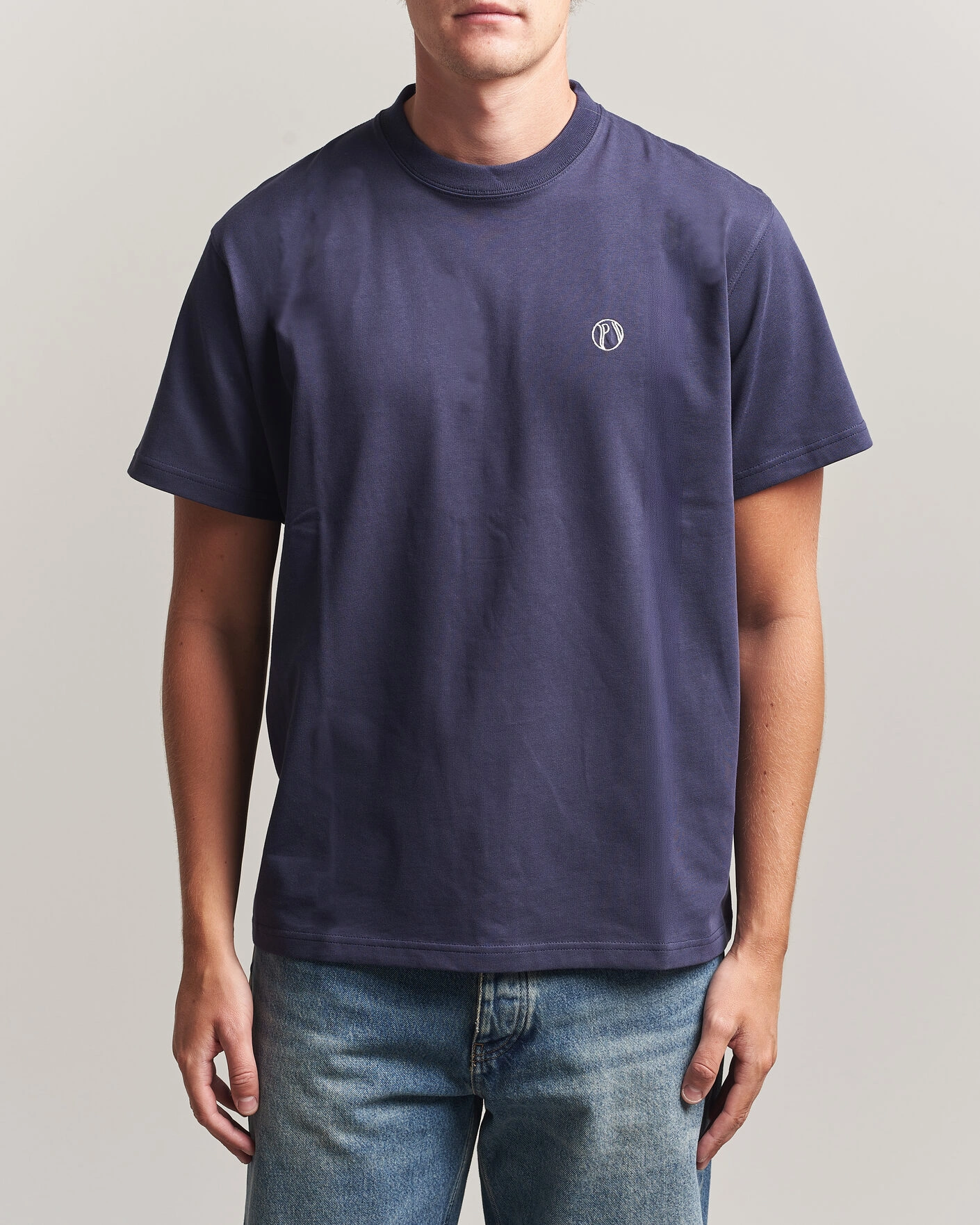Men | T-Shirts | Palmes | Ball T-Shirt Navy