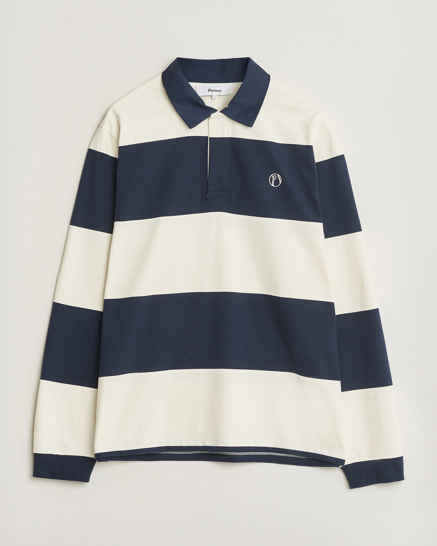 Men | Sweaters & Knitwear | Palmes | Ball Rugby Shirt Navy Stripe