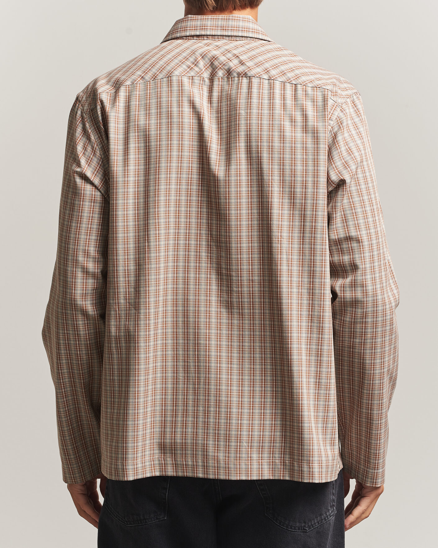 Men | Shirts | Palmes | Fault Shirt Brown Check