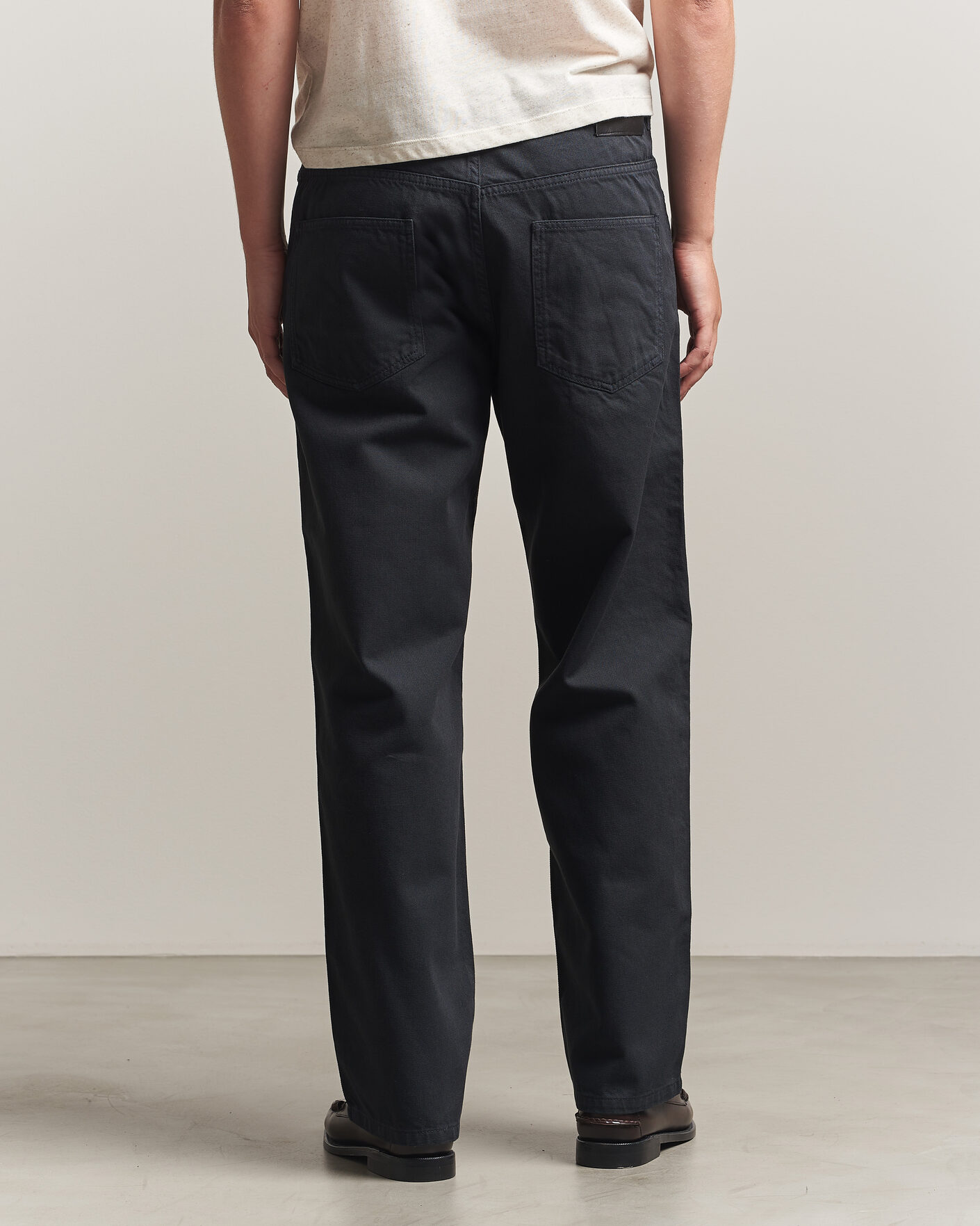 Men | Trousers | Palmes | Coarse Trousers Black
