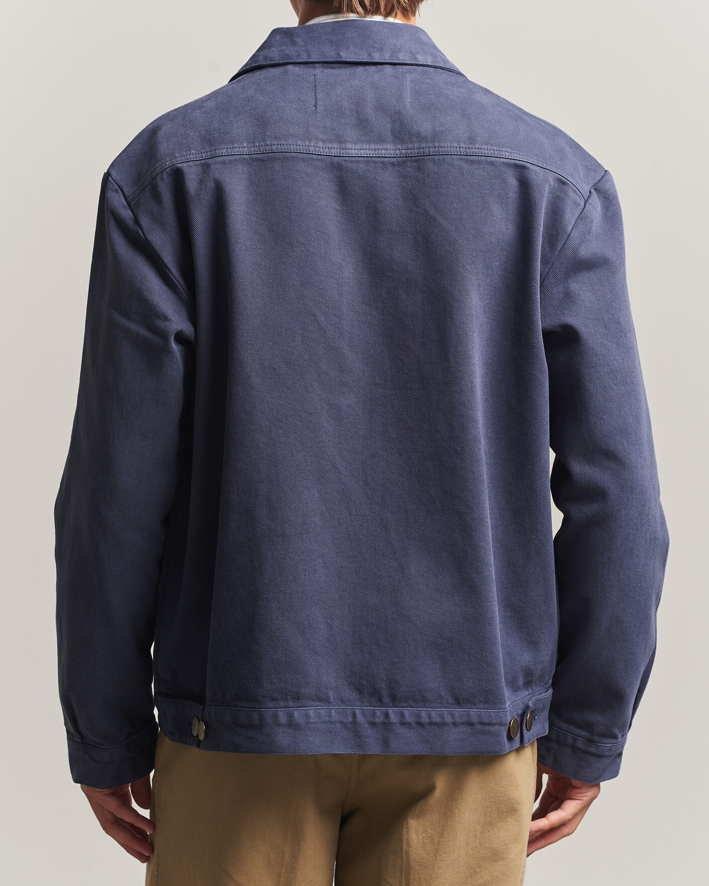 Men | Coats & Jackets | Palmes | Western Zip Jacket Navy
