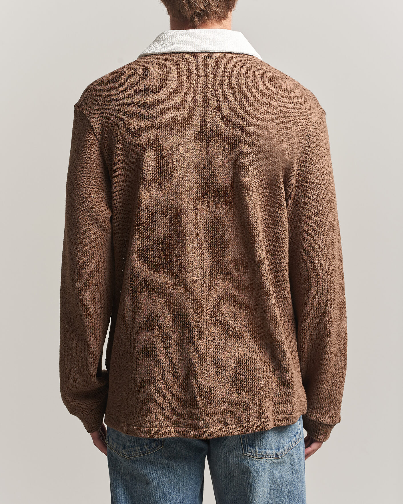 Men | Sweaters & Knitwear | Palmes | Knitted Rugby Brown