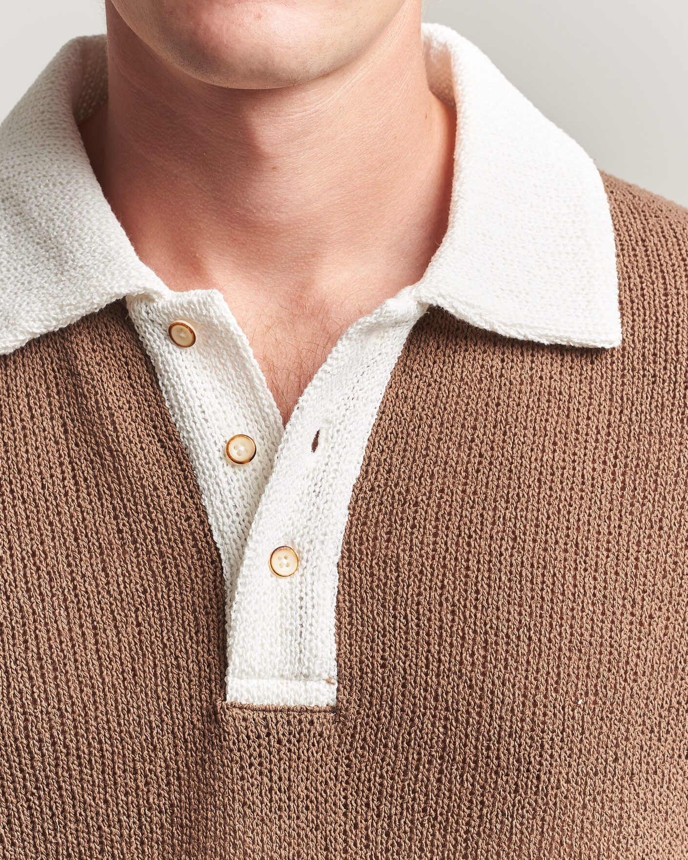 Men | Sweaters & Knitwear | Palmes | Knitted Rugby Brown
