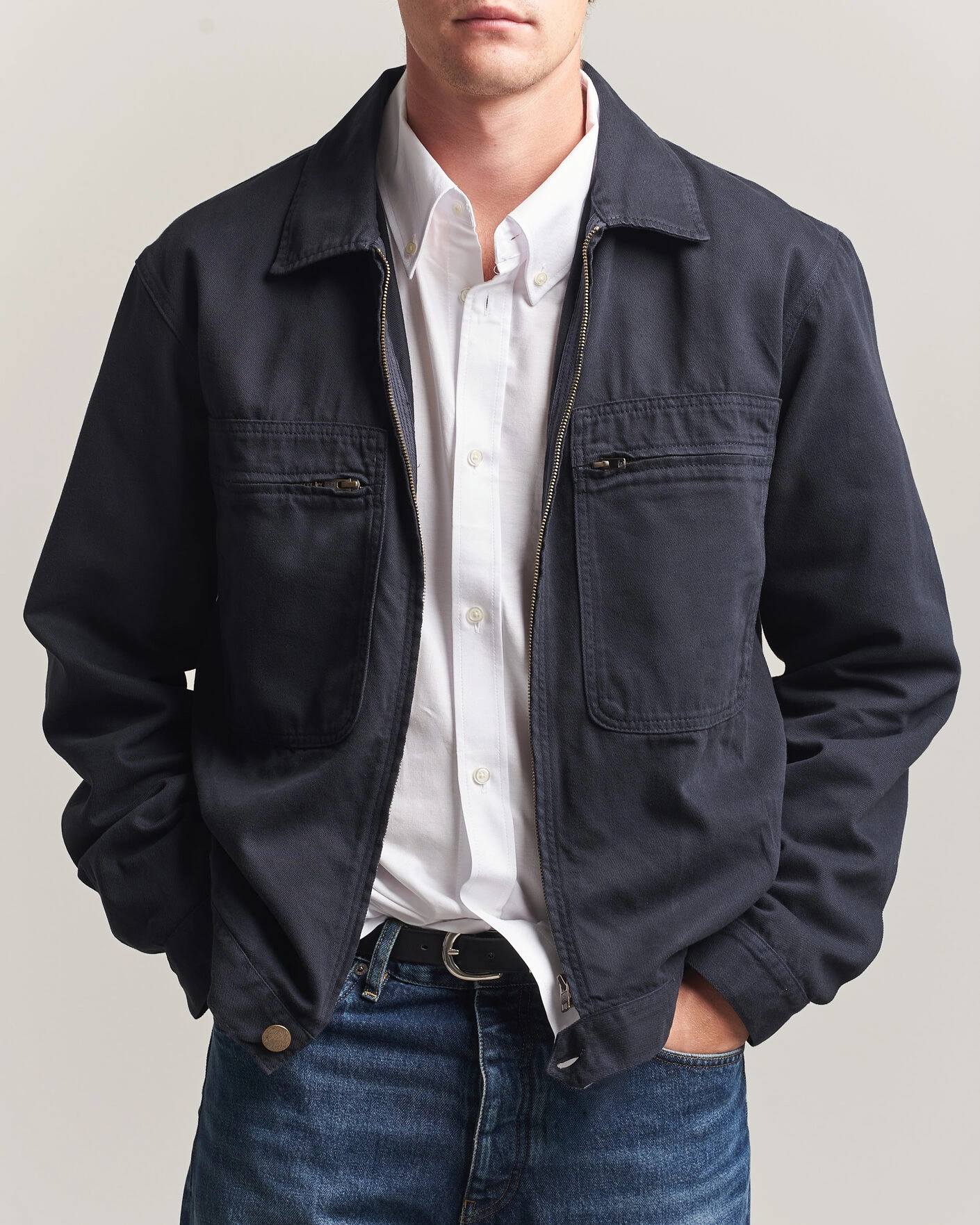 Men | Coats & Jackets | Palmes | Worker Jacket Black