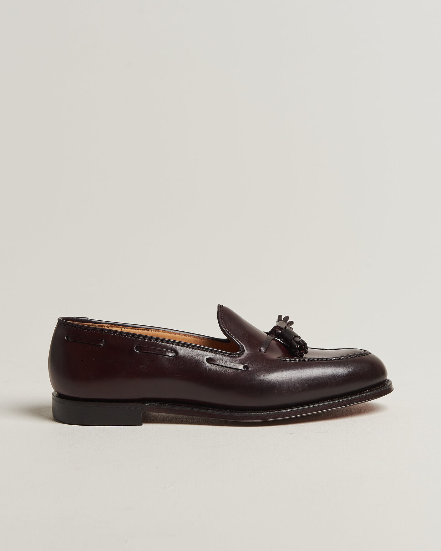 Men | Loafers | Crockett & Jones | Cavendish Burgundy Shell Cordovan
