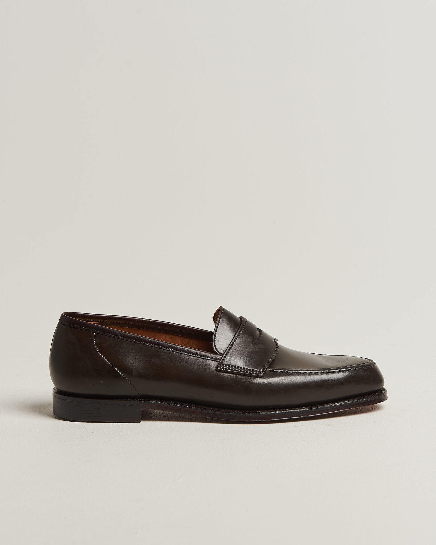 Men | Loafers | Crockett & Jones | Harvard Dark Brown Shell Cordovan