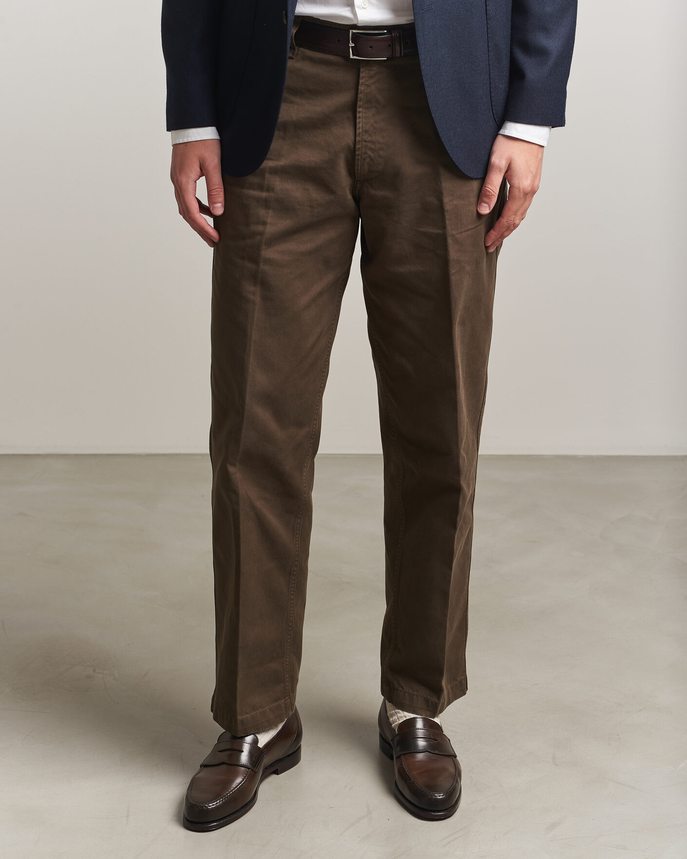 Men | Loafers | Crockett & Jones | Harvard Dark Brown Shell Cordovan