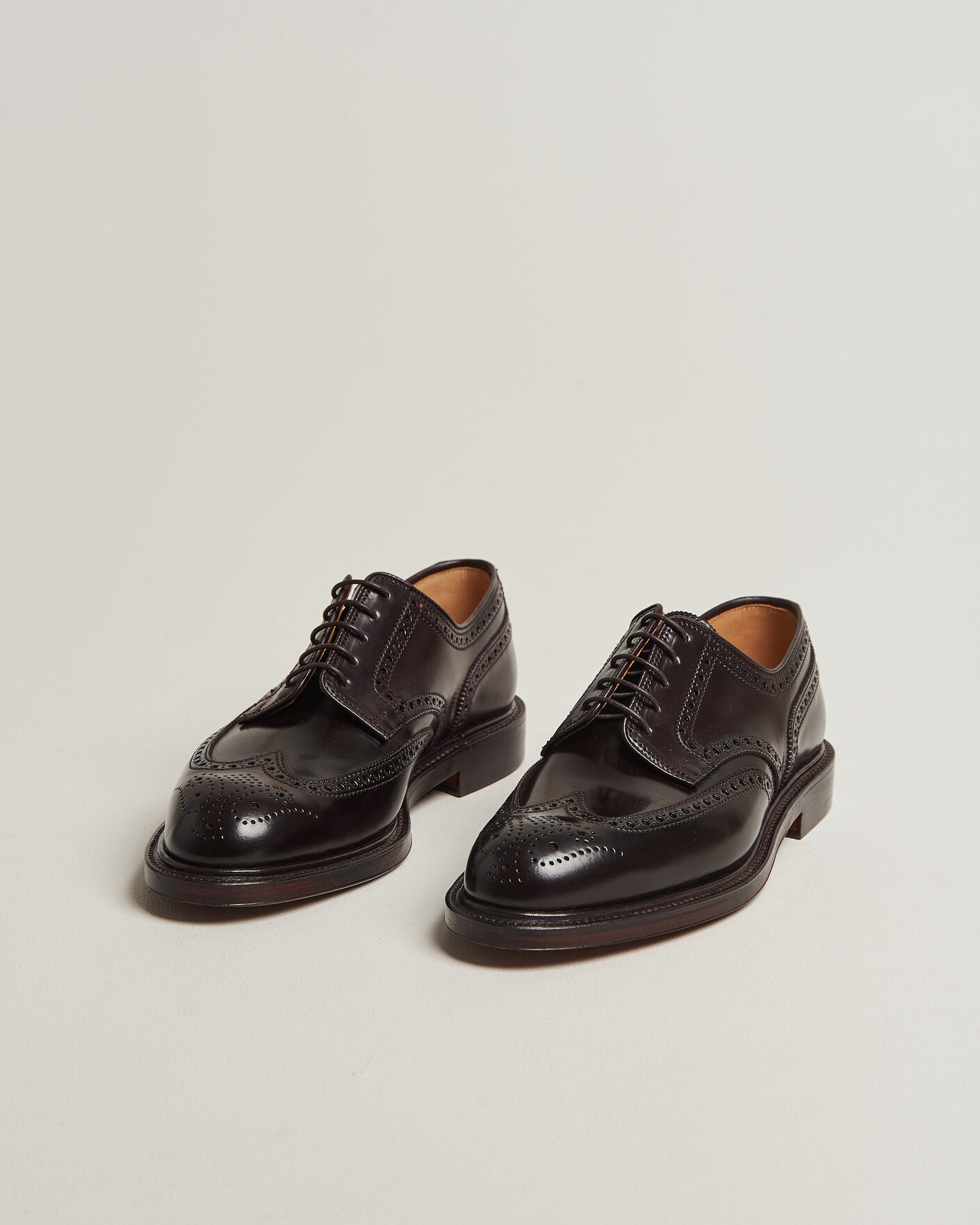 Men | Brogues | Crockett & Jones | Pembroke Burgundy Shell Cordovan