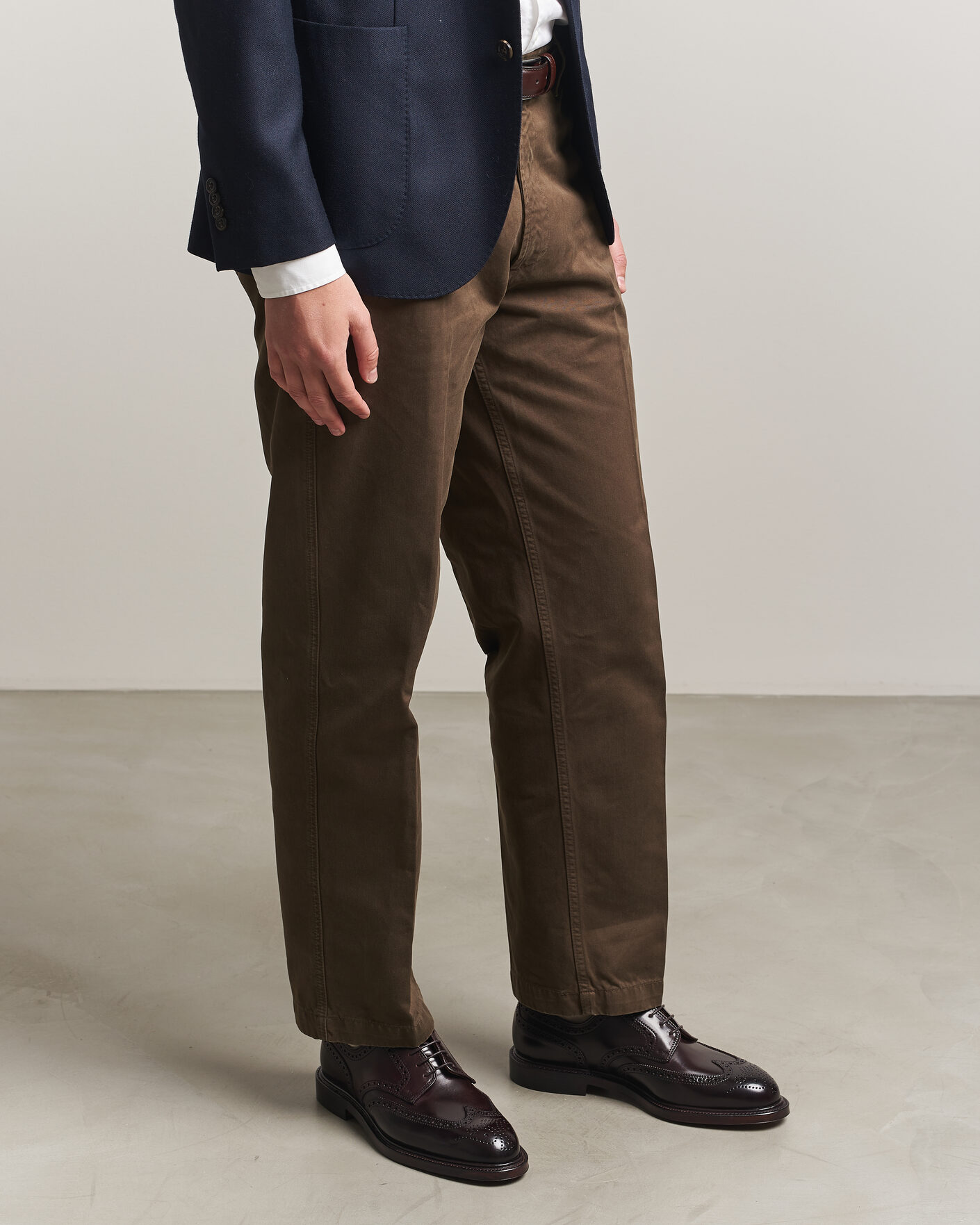 Men | Brogues | Crockett & Jones | Pembroke Burgundy Shell Cordovan