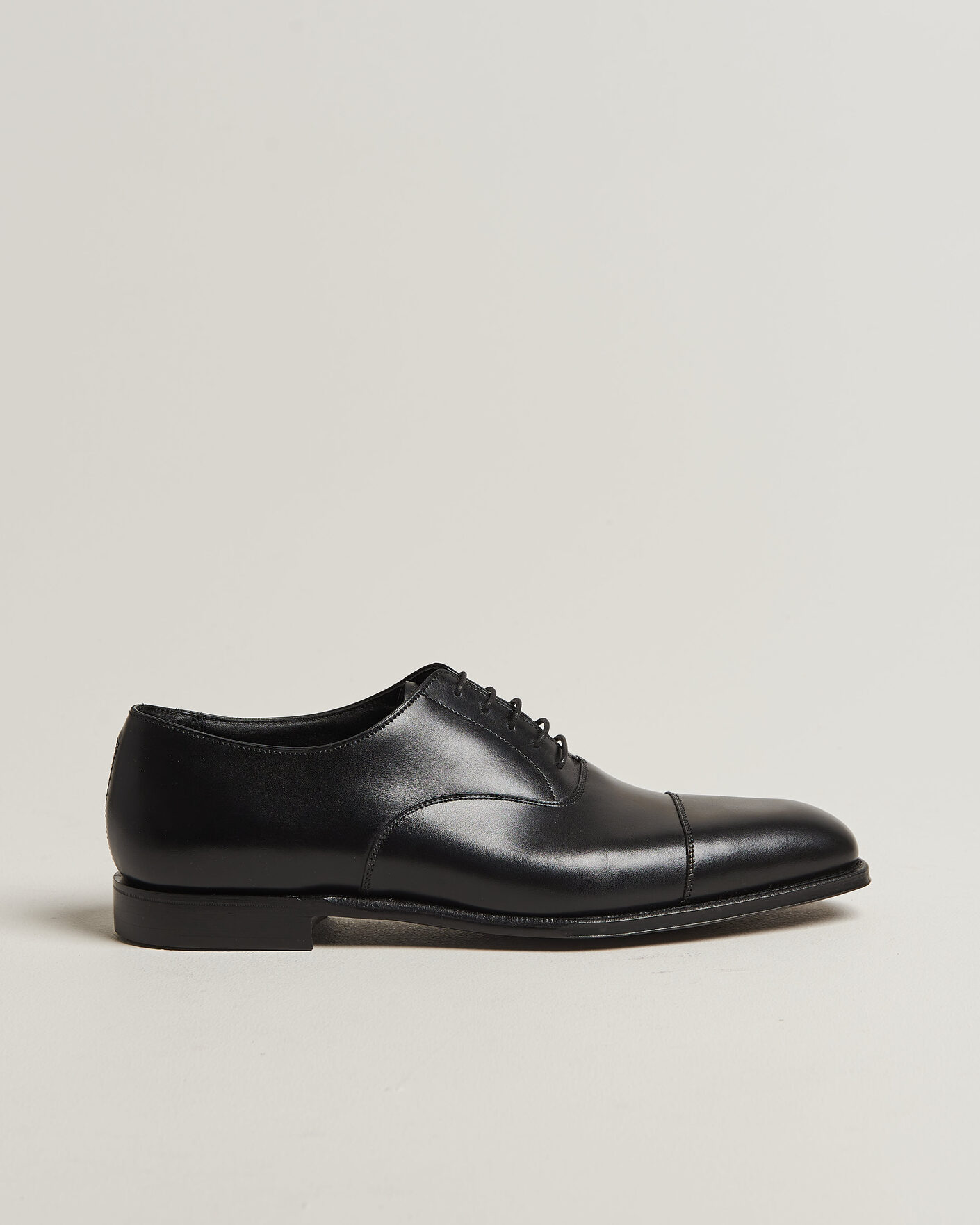 Men | Oxford Shoes | Crockett & Jones | Audley Handgrade Oxford Black Calf