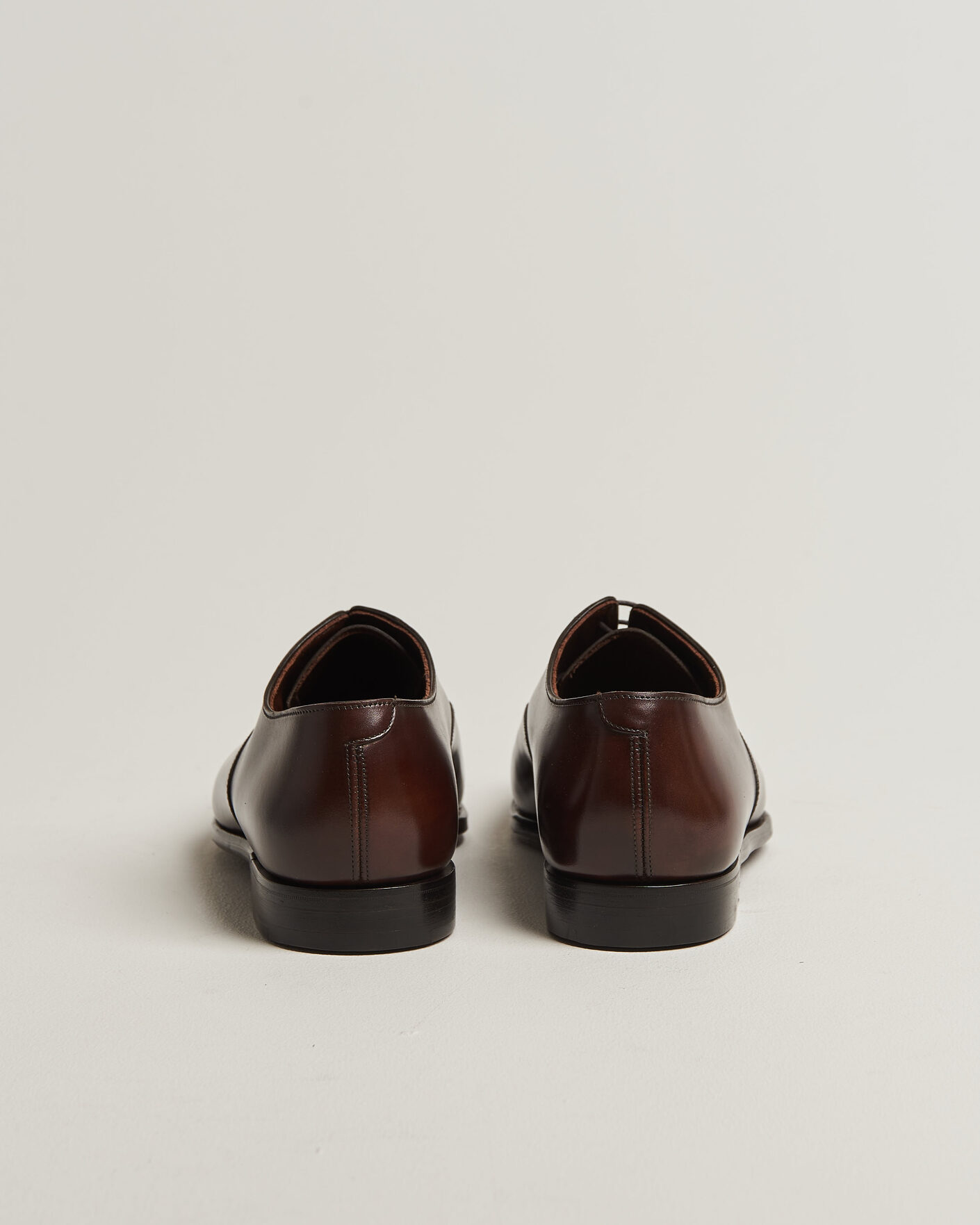 Men | Oxford Shoes | Crockett & Jones | Audley Handgrade Oxford Dark Brown Antique Calf