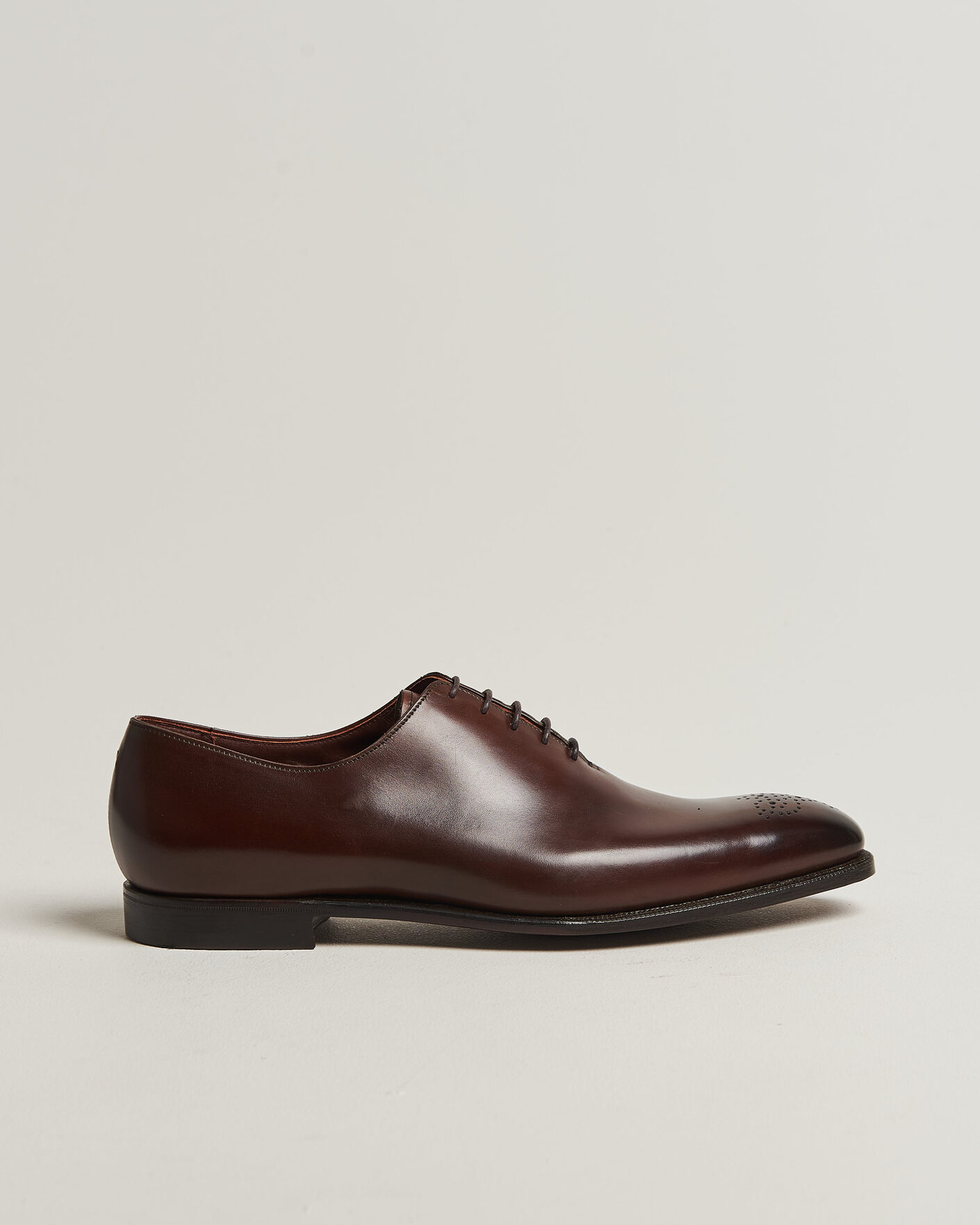 Men | Oxford Shoes | Crockett & Jones | Weymouth 2 Handgrade Wholecut Dk Brown Antique Calf