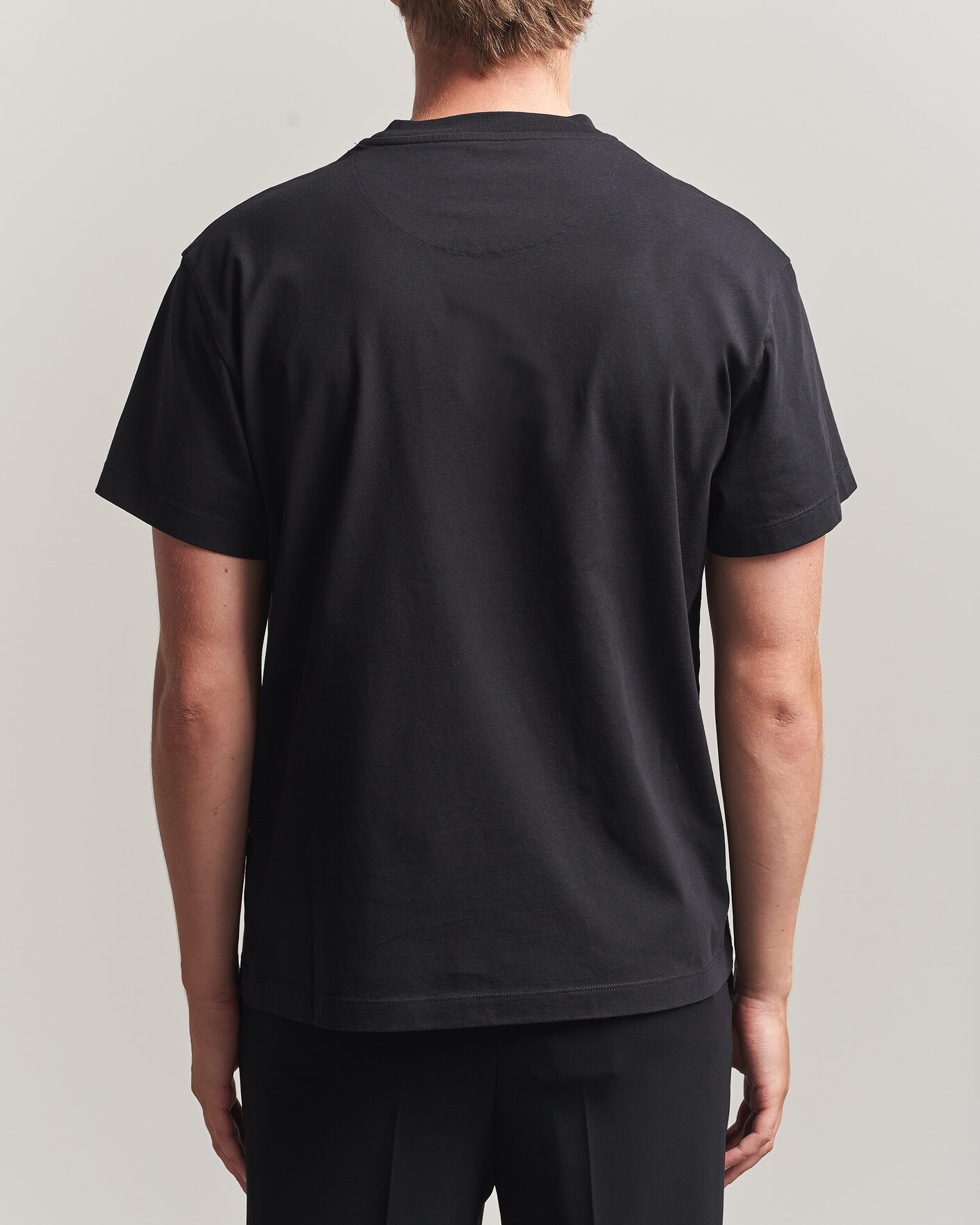 Men | T-Shirts | Jil Sander | Short Sleeve Jil Logo T-Shirt Black
