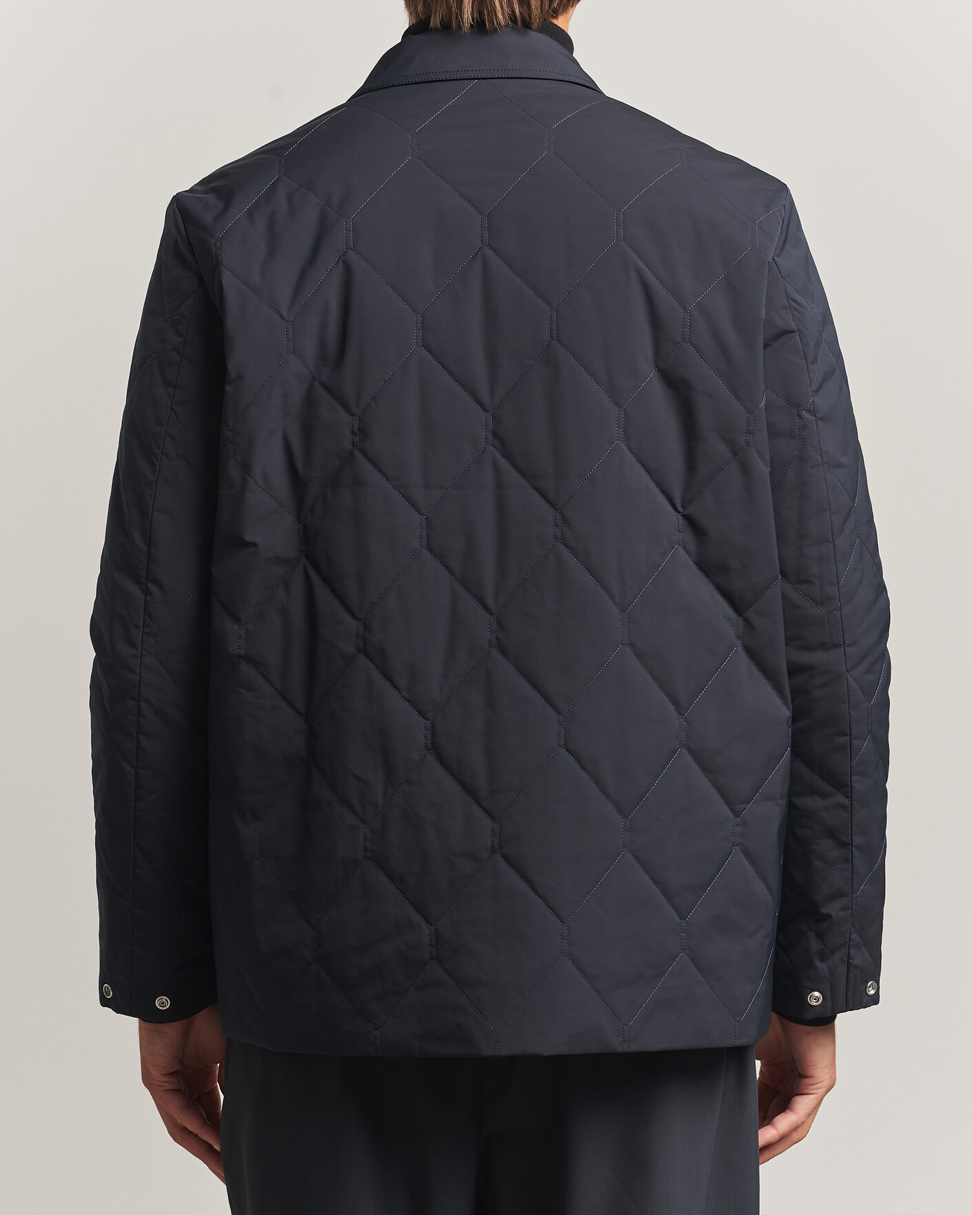 Men | Coats & Jackets | Jil Sander | Quilted Down Jacket Navy