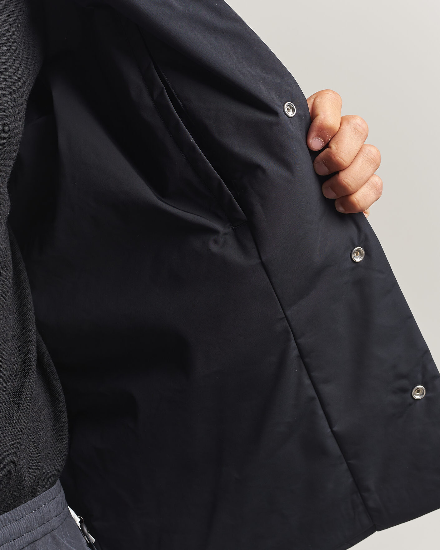 Men | Coats & Jackets | Jil Sander | Quilted Down Jacket Navy
