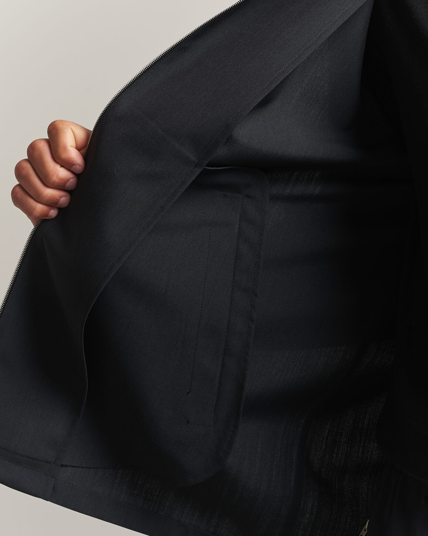 Men | Shirts | Jil Sander | Zip Shirt Jacket Charcoal