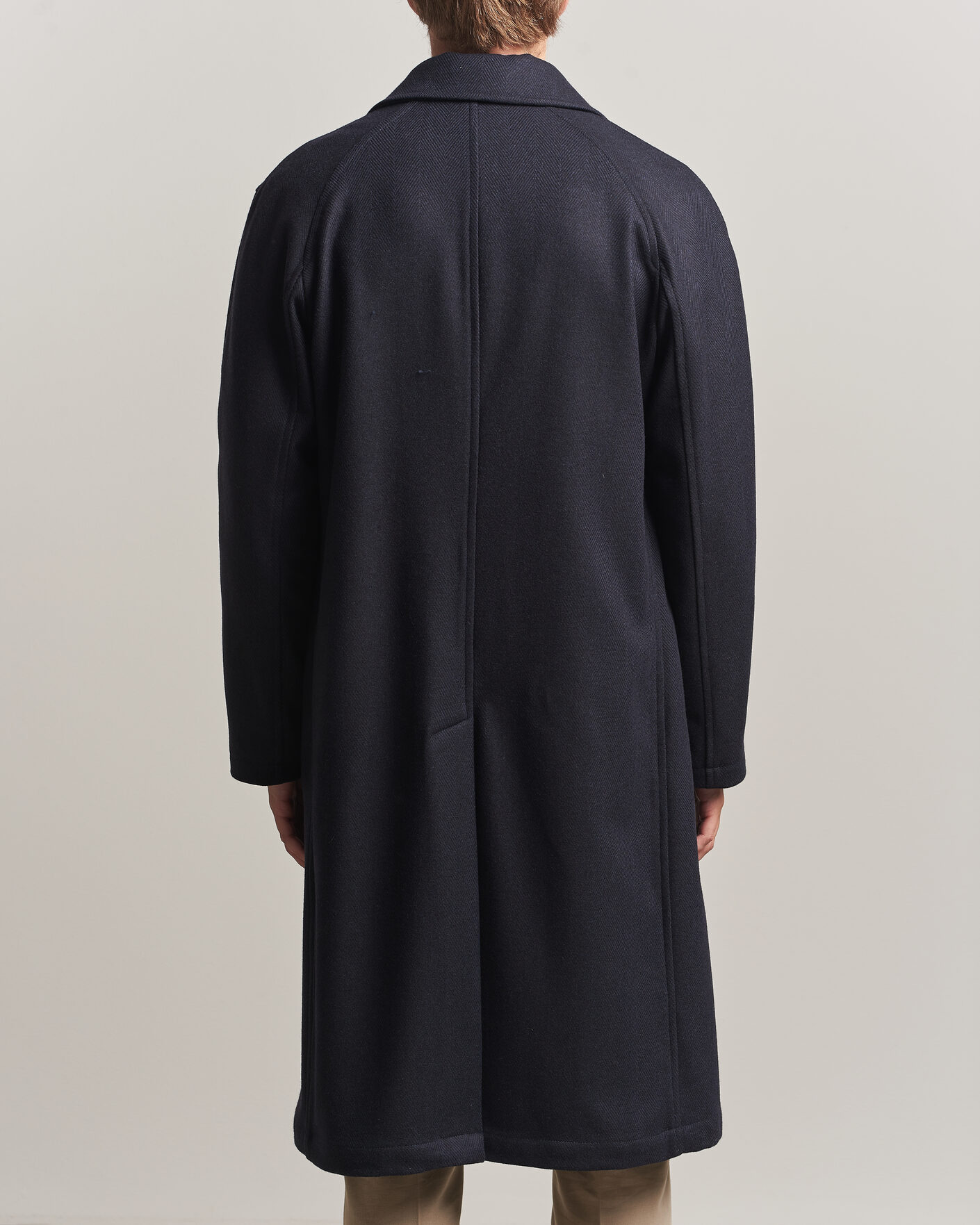 Men | Coats & Jackets | L.B.M. 1911 | Wool/Cashmere Raglan Coat Navy