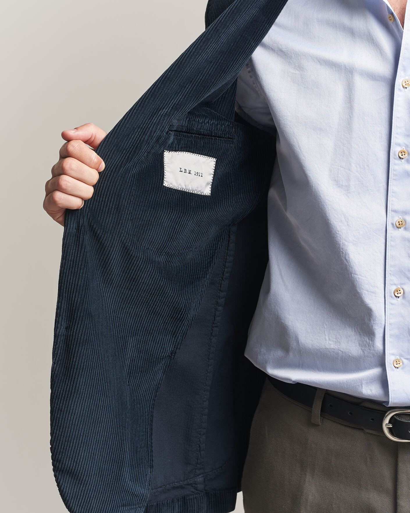 Men | Blazers | L.B.M. 1911 | Jack Corduroy Blazer Navy