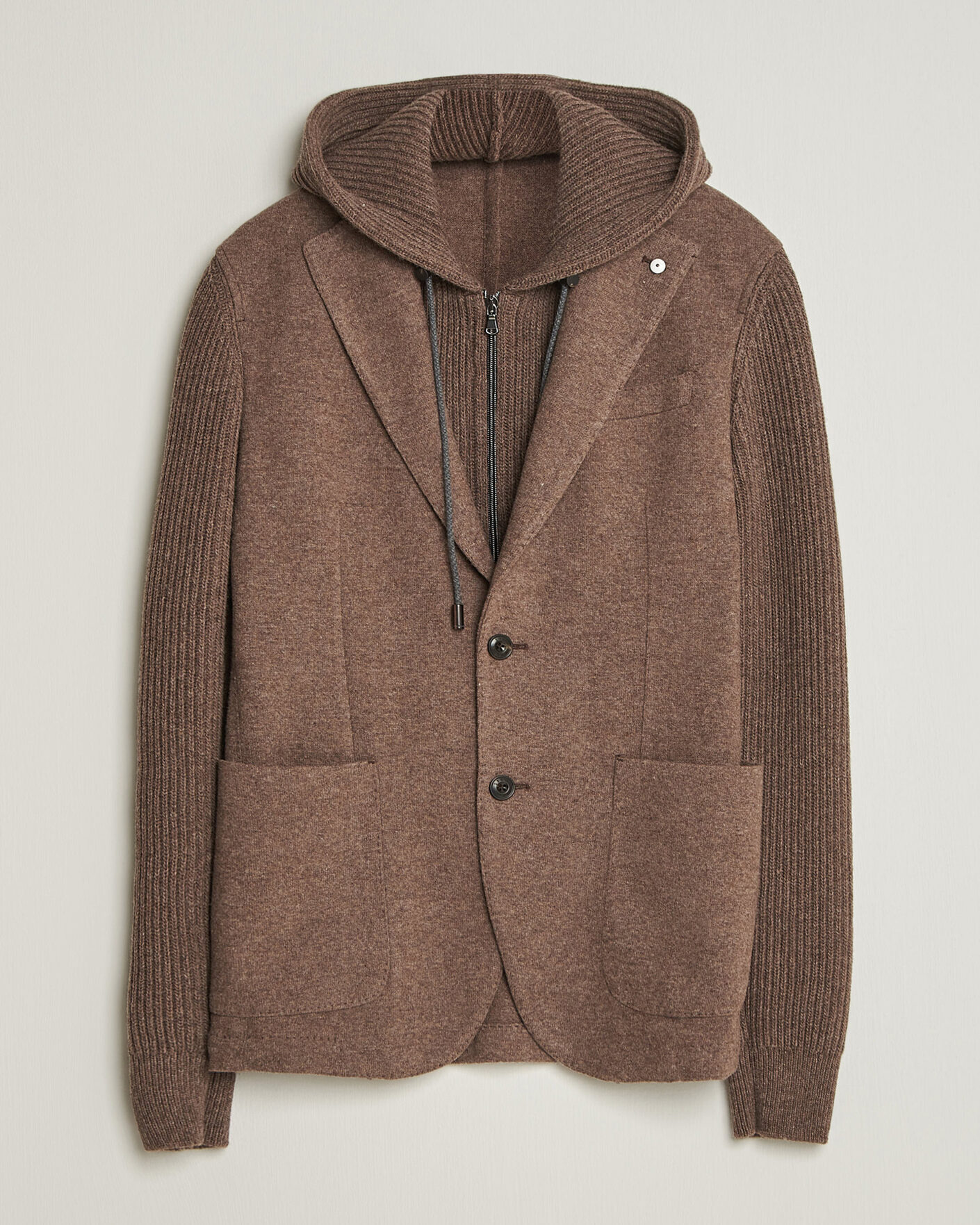 Men | Blazers | L.B.M. 1911 | Ivan Hybrid Wool Blazer Brown