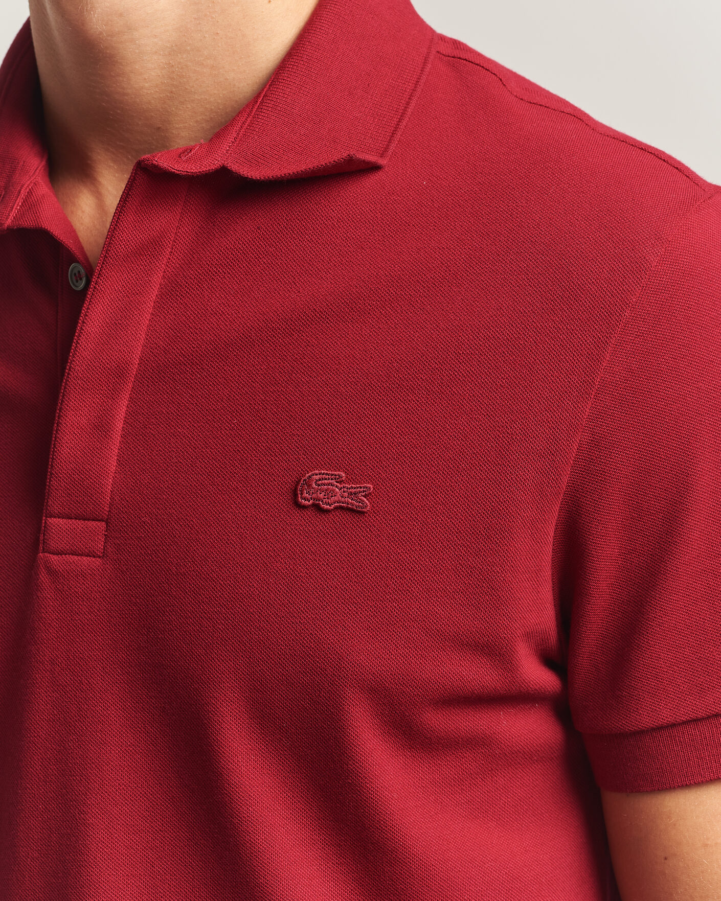 Men | Polo Shirts | Lacoste | Paris Polo Piké Bordeaux