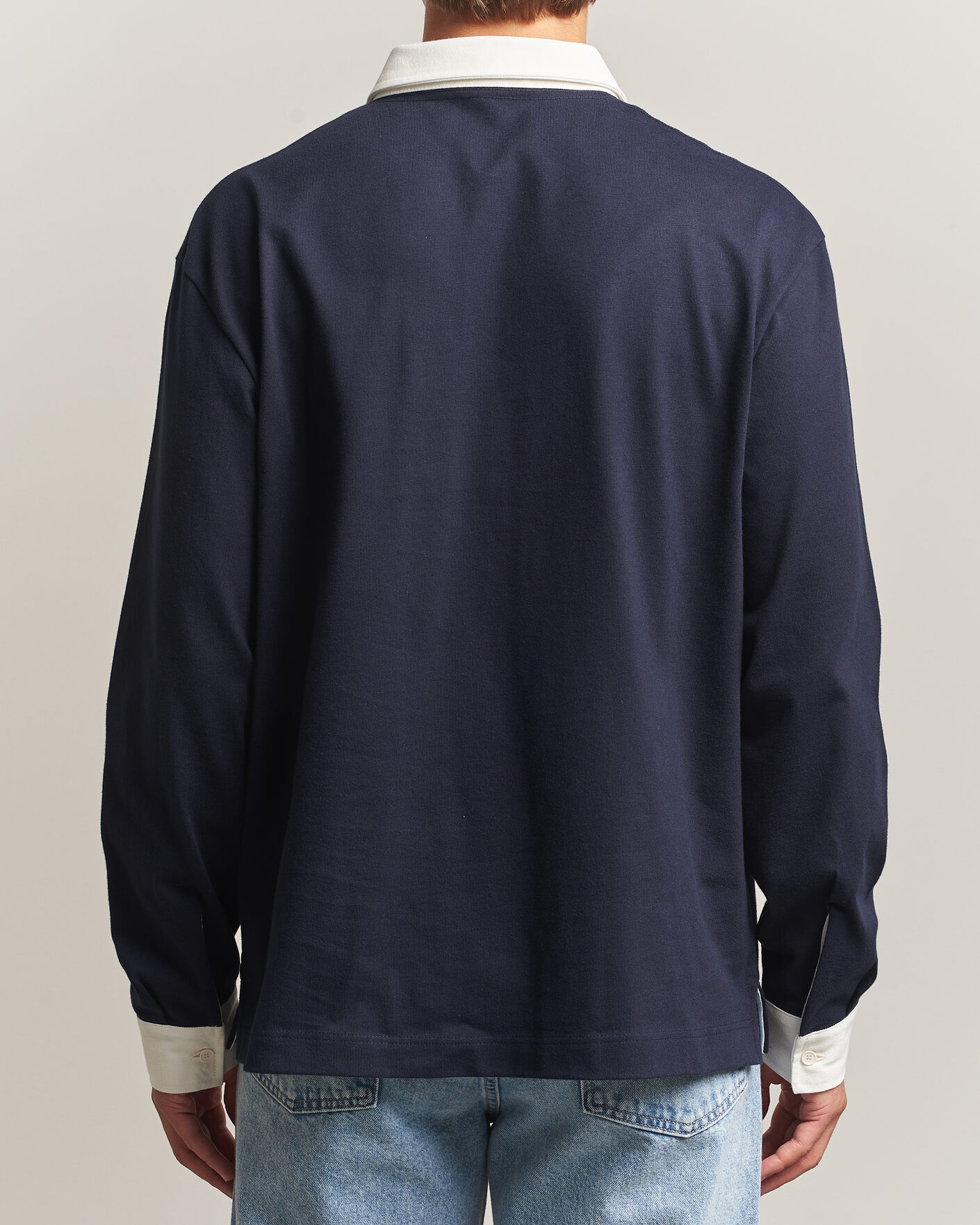 Men | Sweaters & Knitwear | Lacoste | Heavy Cotton Rugger Dark Navy