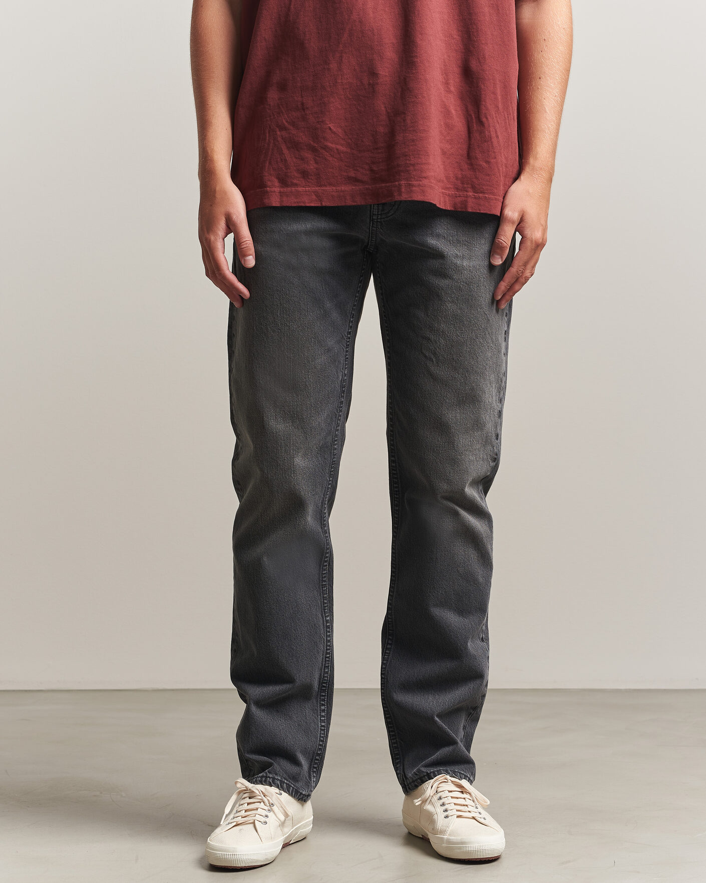 Men | Jeans | Nudie Jeans | Gritty Jackson Jeans Grey Lake