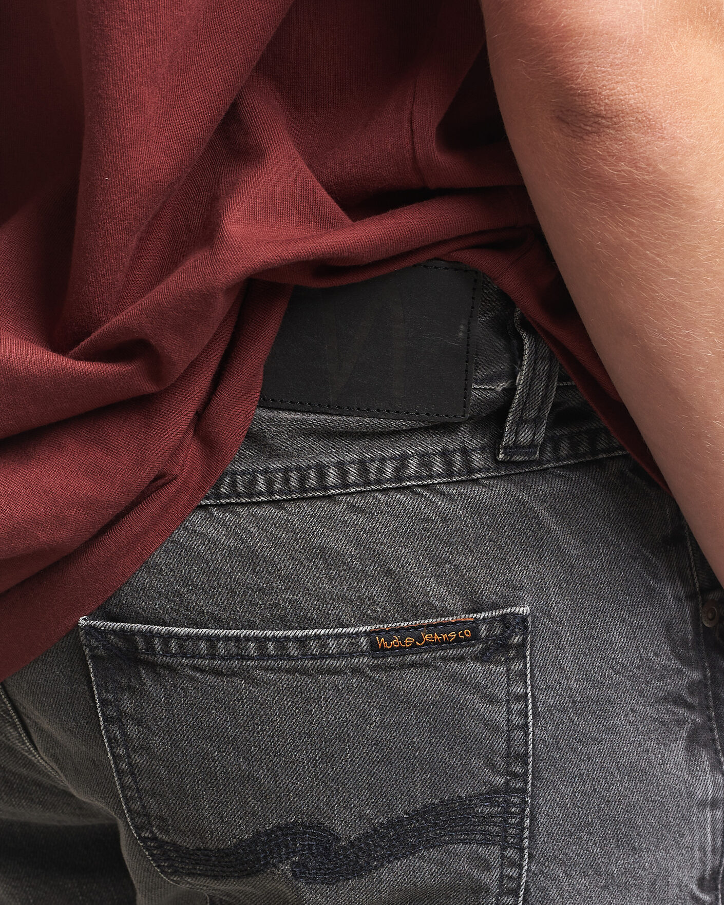 Nudie Jeans Gritty Jackson Jeans Grey Lake at CareOfCarl.com