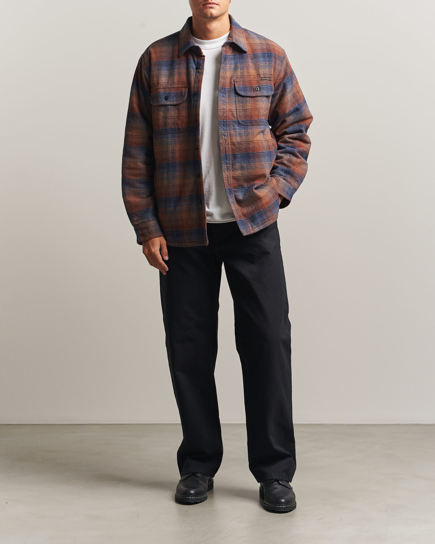 Men | Trousers | Nudie Jeans | Tuff Tony Duck Canvas Pants Black