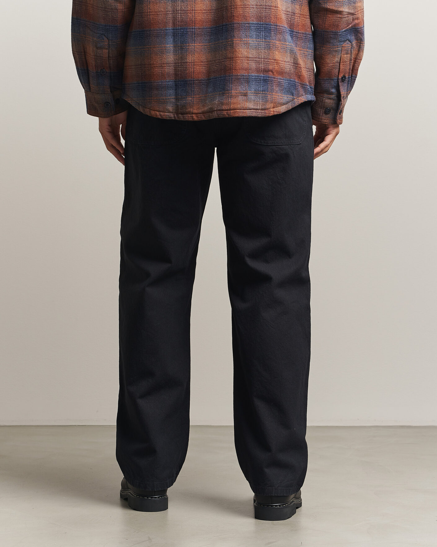 Men | Trousers | Nudie Jeans | Tuff Tony Duck Canvas Pants Black